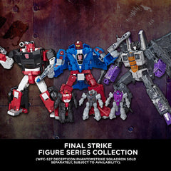 Transformers Toys Generations War for Cybertron Deluxe WFC-S26 Autobot Alphastrike Counterforce 3-Pack - Final Strike Figure Series: Part 1