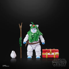 STAR WARS The Black Series Ewok (Holiday Edition) Figure