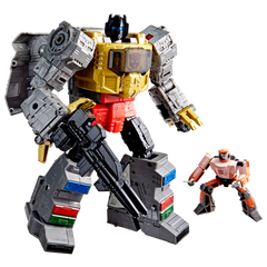 Transformers Studio Series The Transformers: The Movie Dinobot Grimlock and Autobot Wheelie