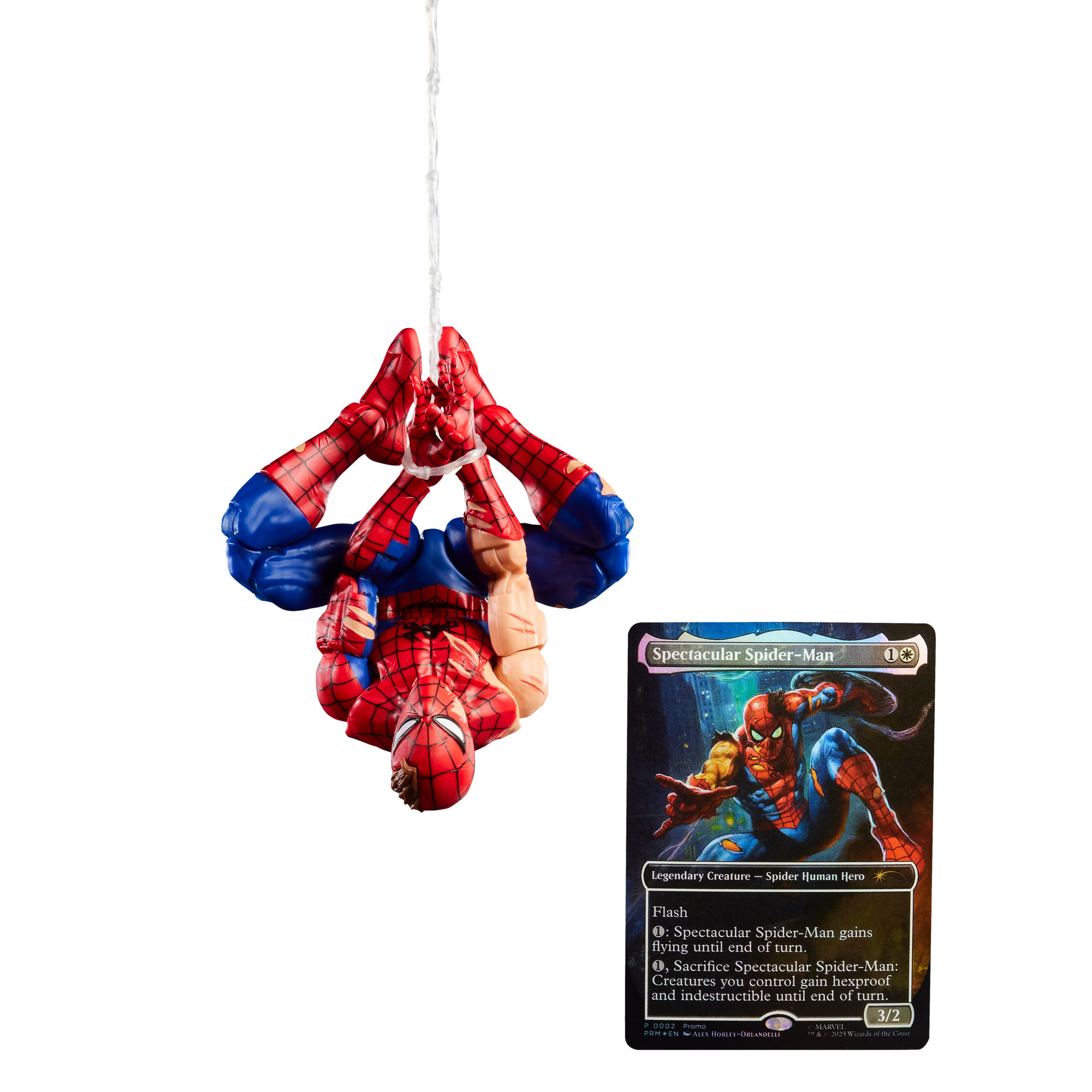 Marvel Legends Series Magic: The Gathering Battle-Damaged Spider-Man