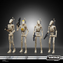 STAR WARS The Vintage Collection Battle Droid 4-Pack
