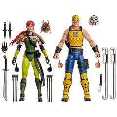 G.I. Joe Classified Series #212, Ninja Force Scarlett and T'Jbang