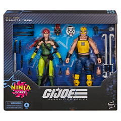 G.I. Joe Classified Series #212, Ninja Force Scarlett and T'Jbang