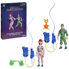 The Real Ghostbusters Kenner Classics Janine Melnitz and Louis Tully 40th Anniversary Set