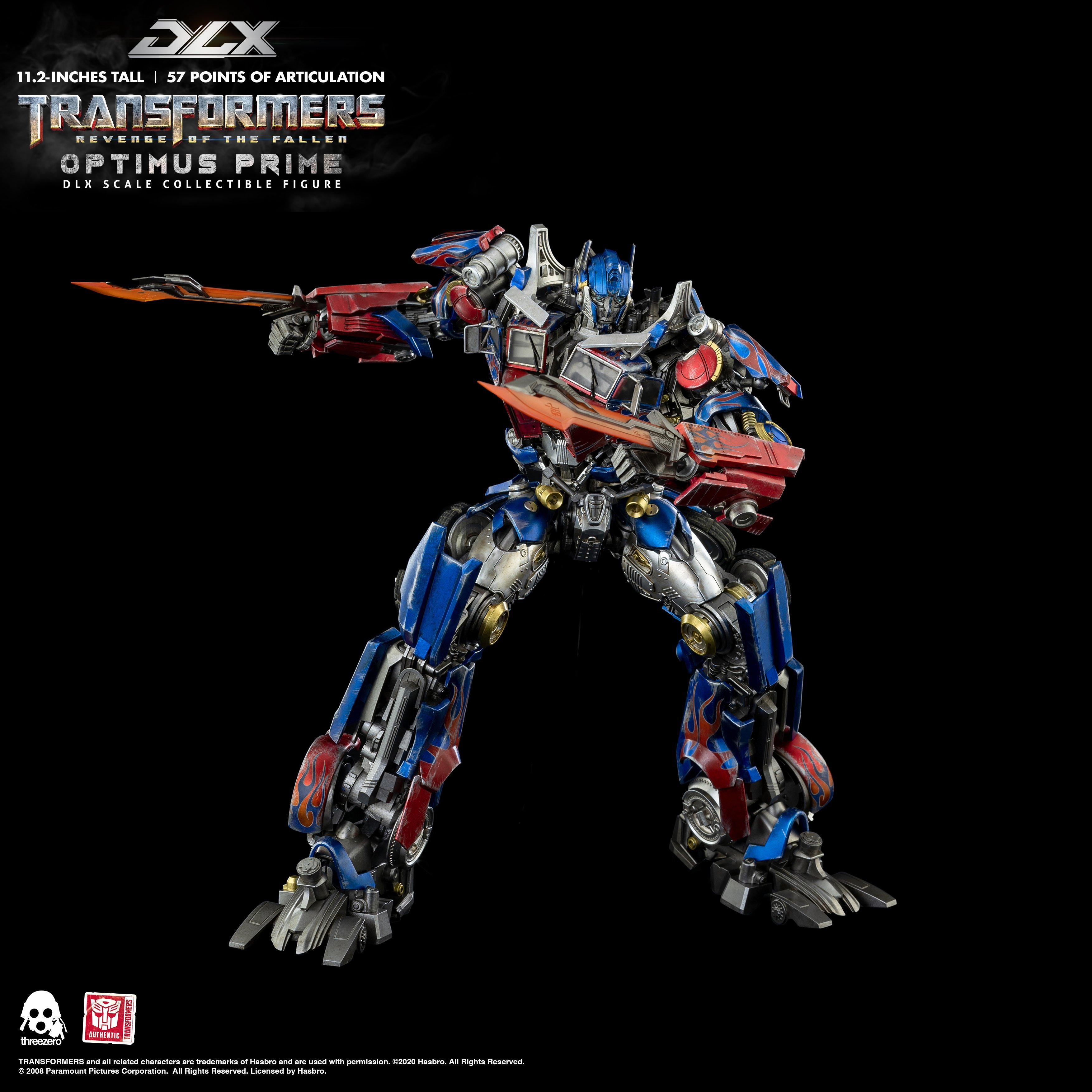 Transformers: Revenge of the Fallen – DLX Optimus Prime by threezero