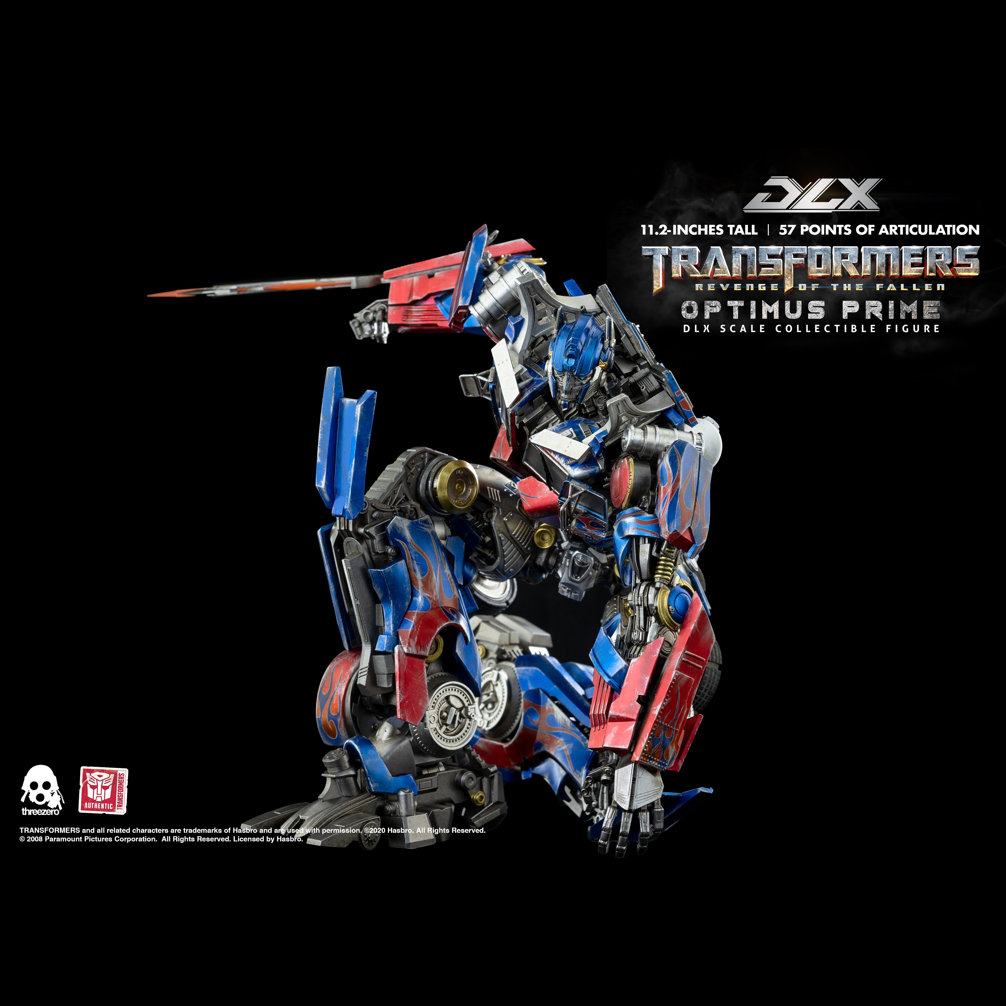 Transformers: Revenge of the Fallen – DLX Optimus Prime by threezero