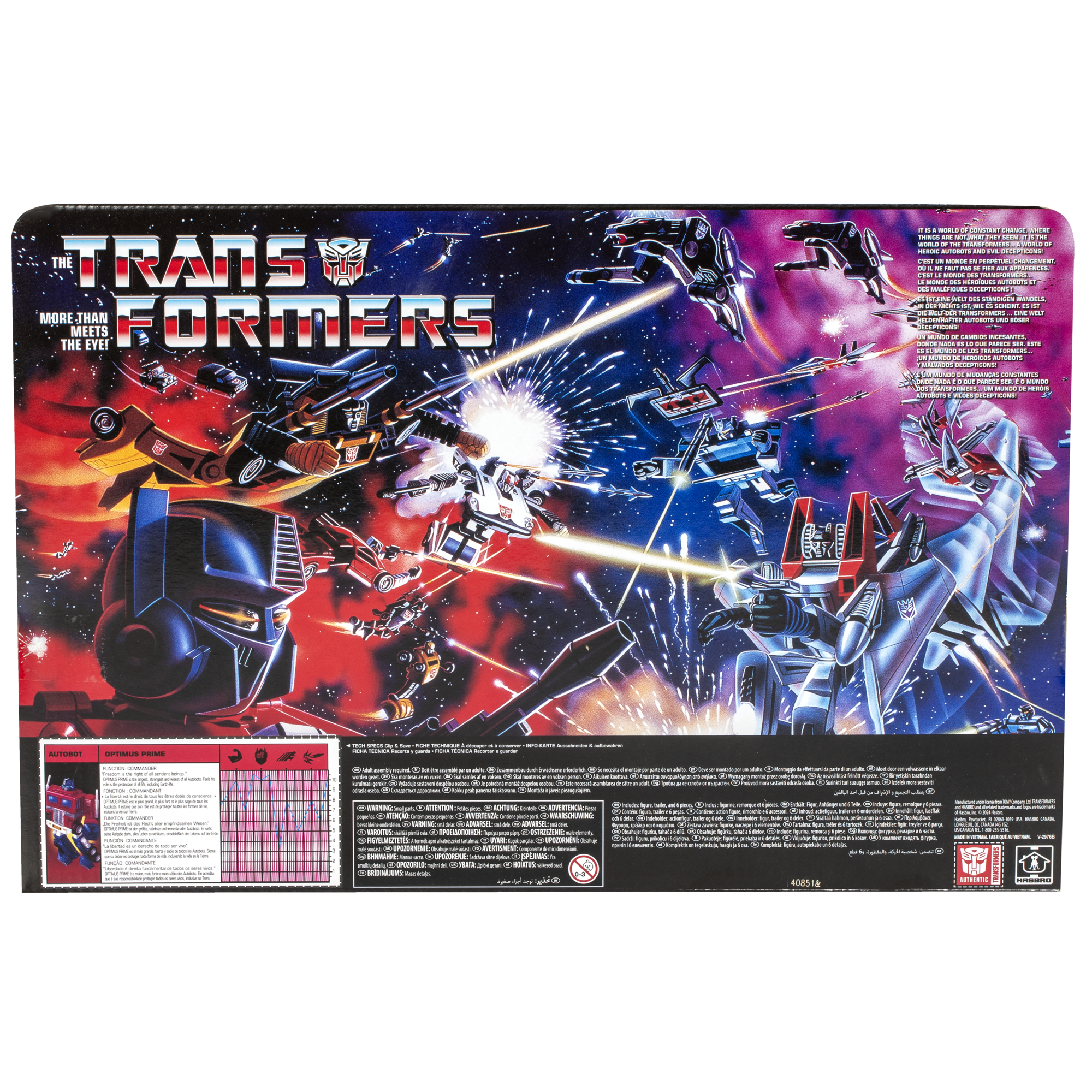 Transformers Retro G1 Optimus Prime