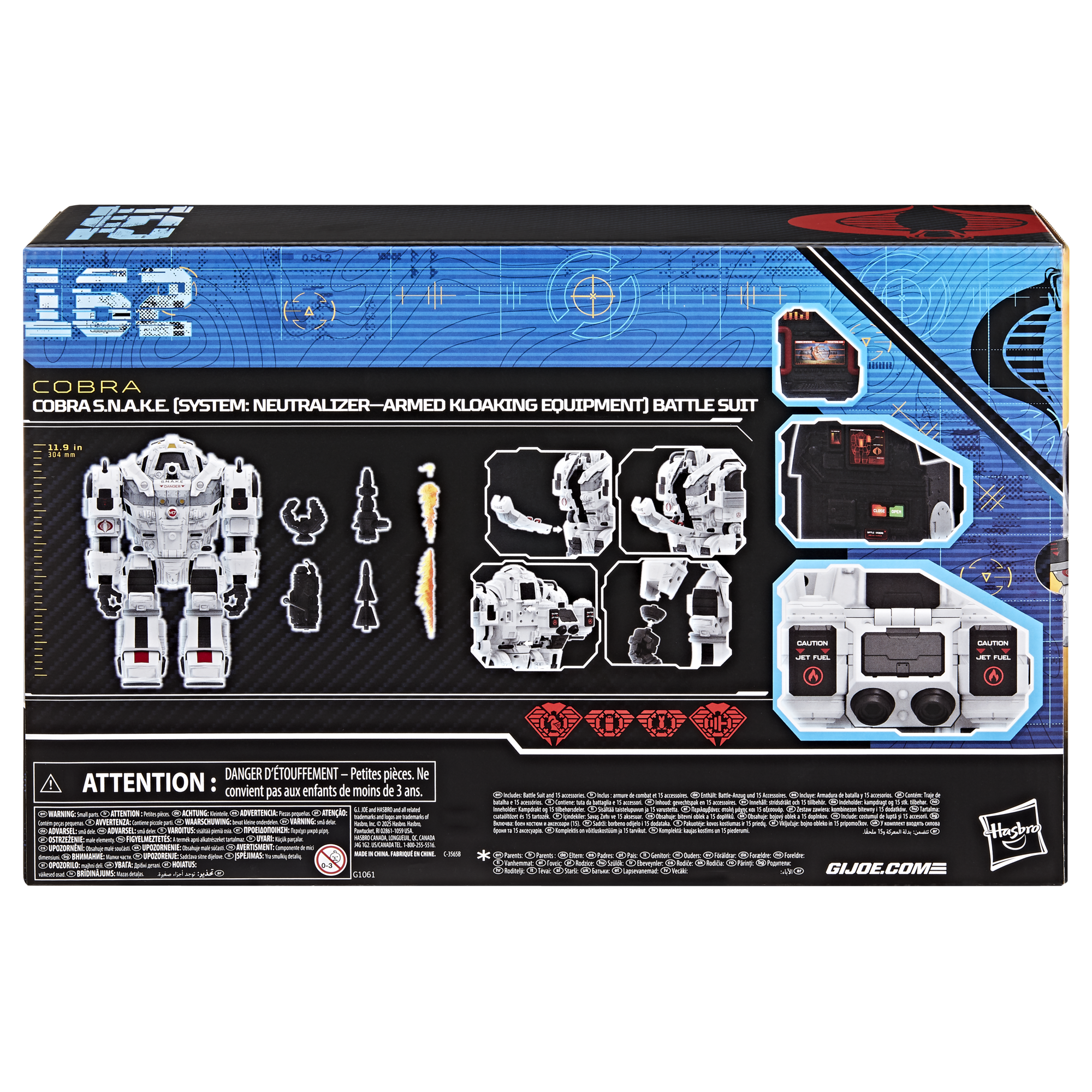 G.I. Joe Classified Series #162, Cobra S.N.A.K.E (System: Neutralizer—Armed Kloaking Equipment) Battle Suit