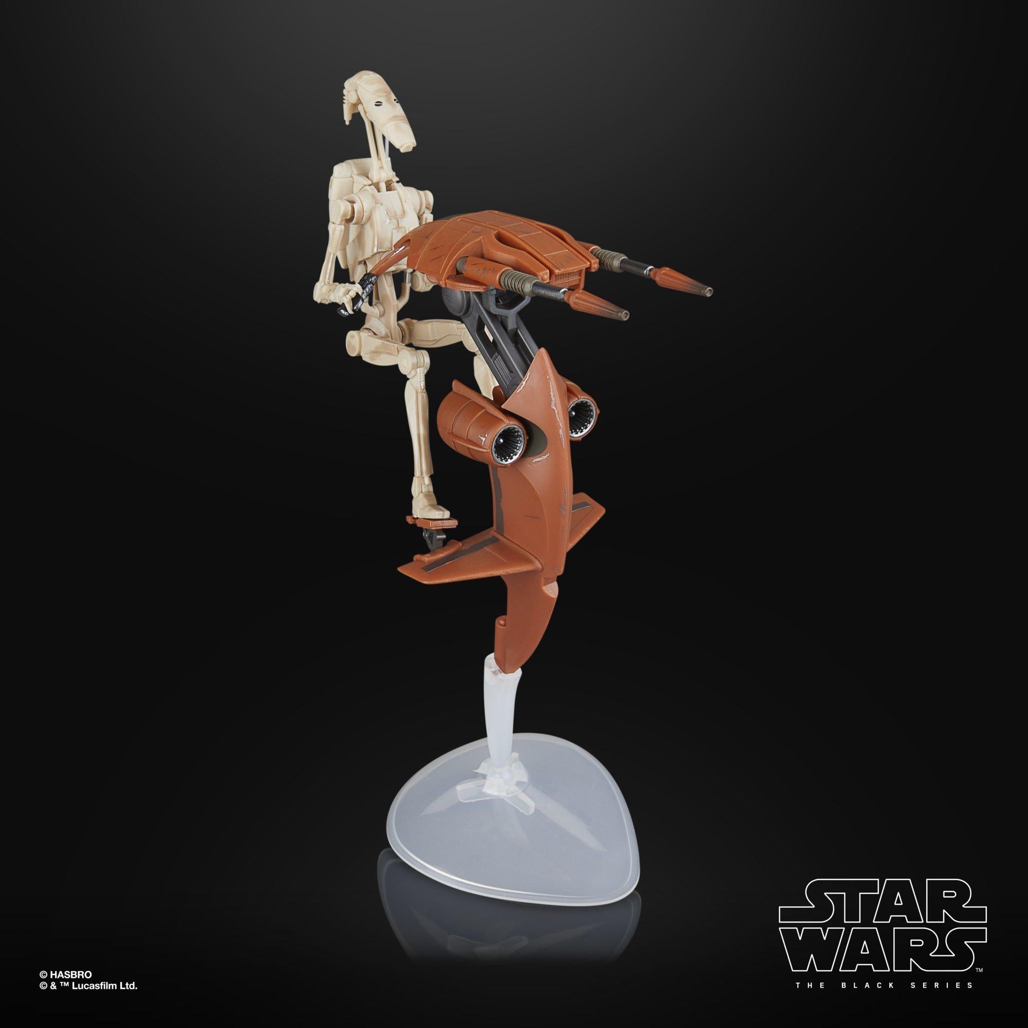 STAR WARS The Black Series STAP & Battle Droid