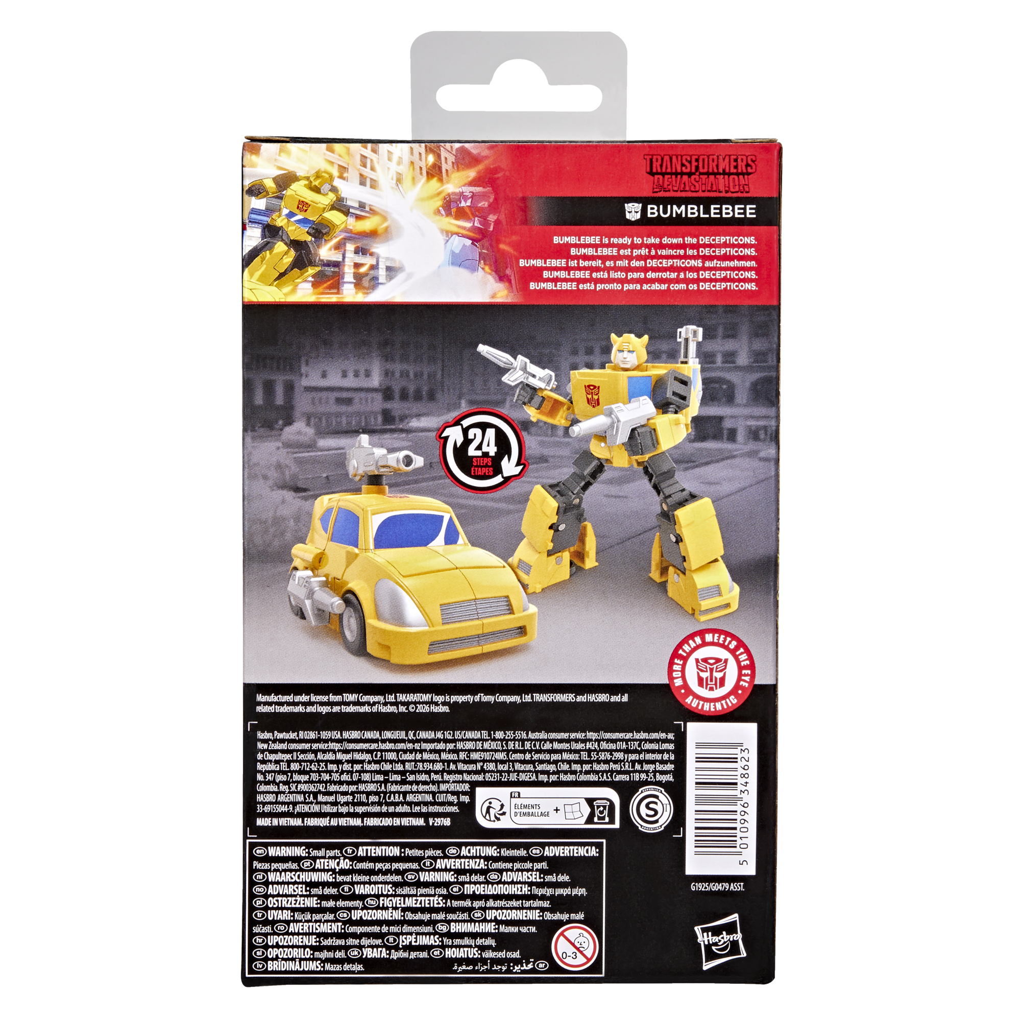 Transformers Studio Series Transformers: Devastation Deluxe Class Bumblebee