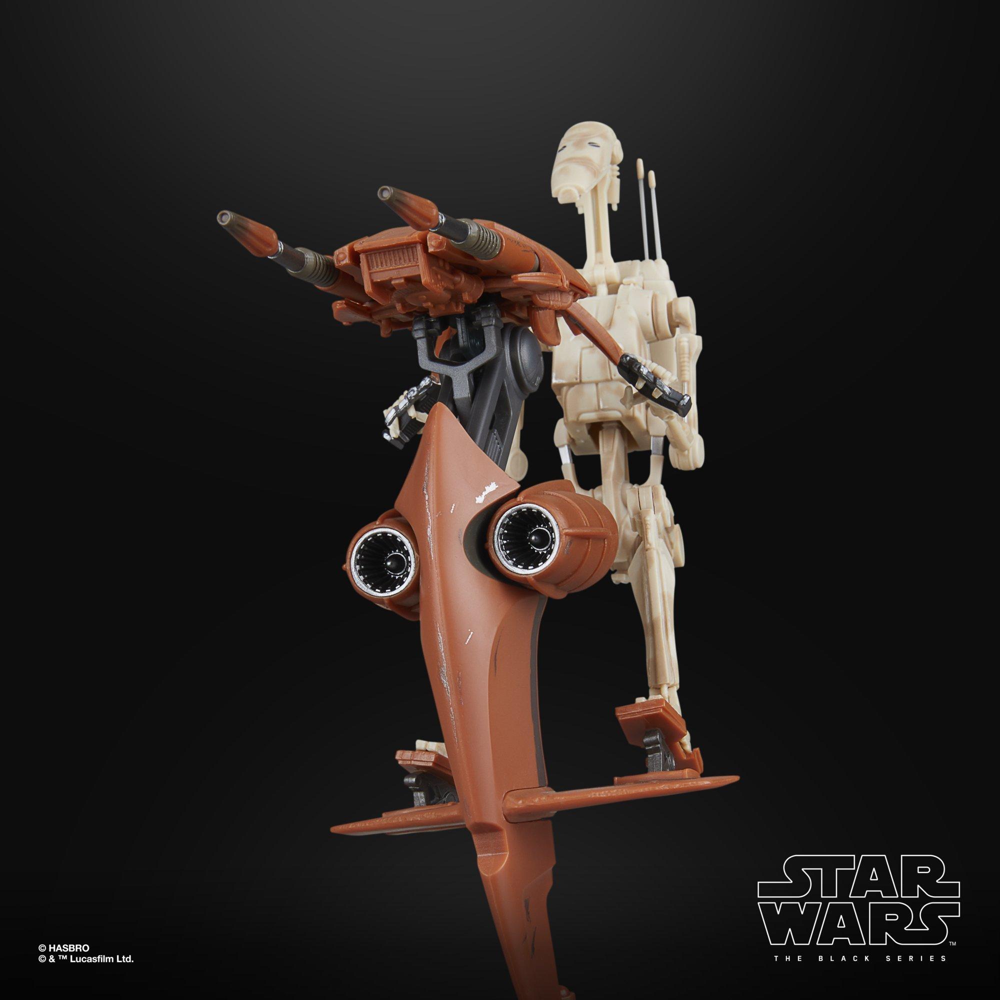 STAR WARS The Black Series STAP & Battle Droid