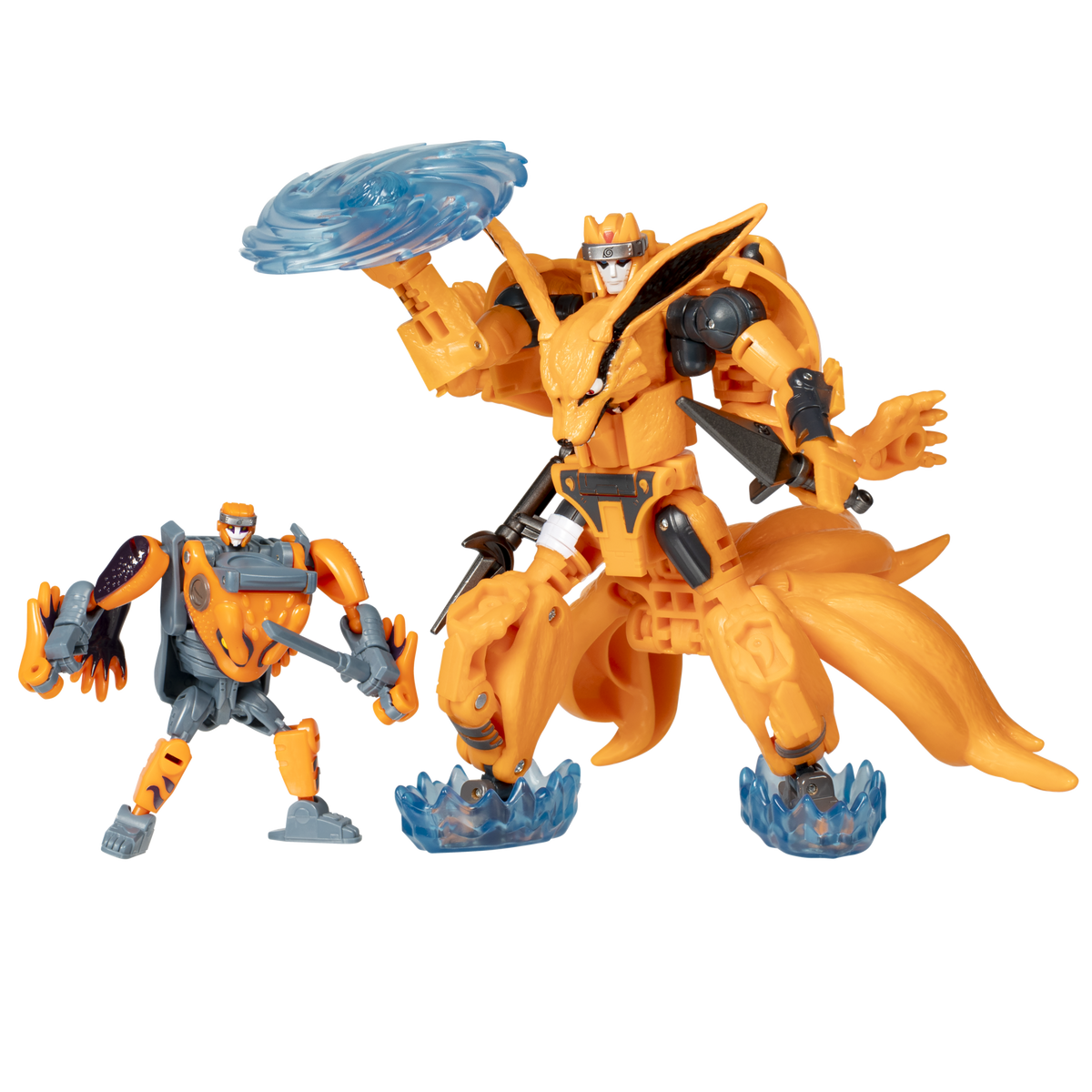 Transformers Collaborative NARUTO SHIPPUDEN x Transformers Kurama and Gamakichi