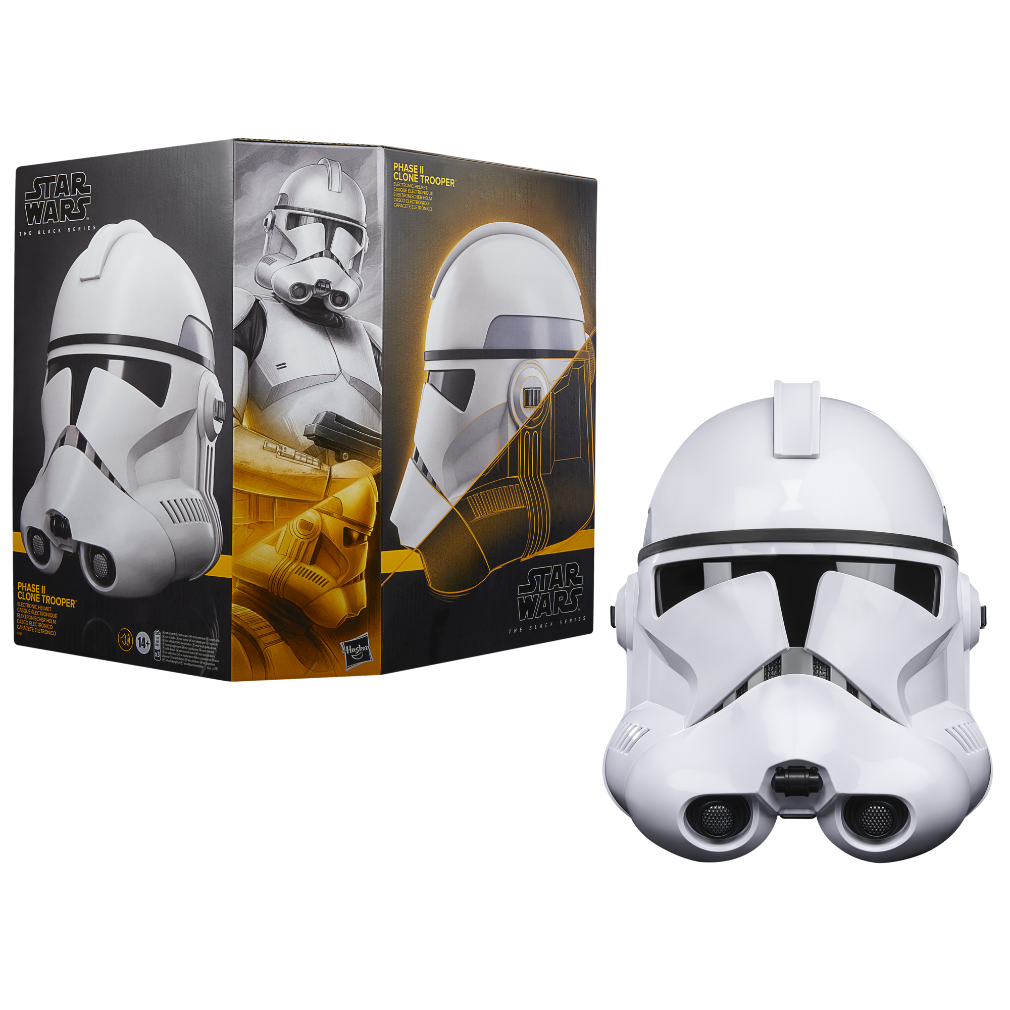 Star Wars The Black Series Phase II Clone Trooper Premium Electronic Helmet 