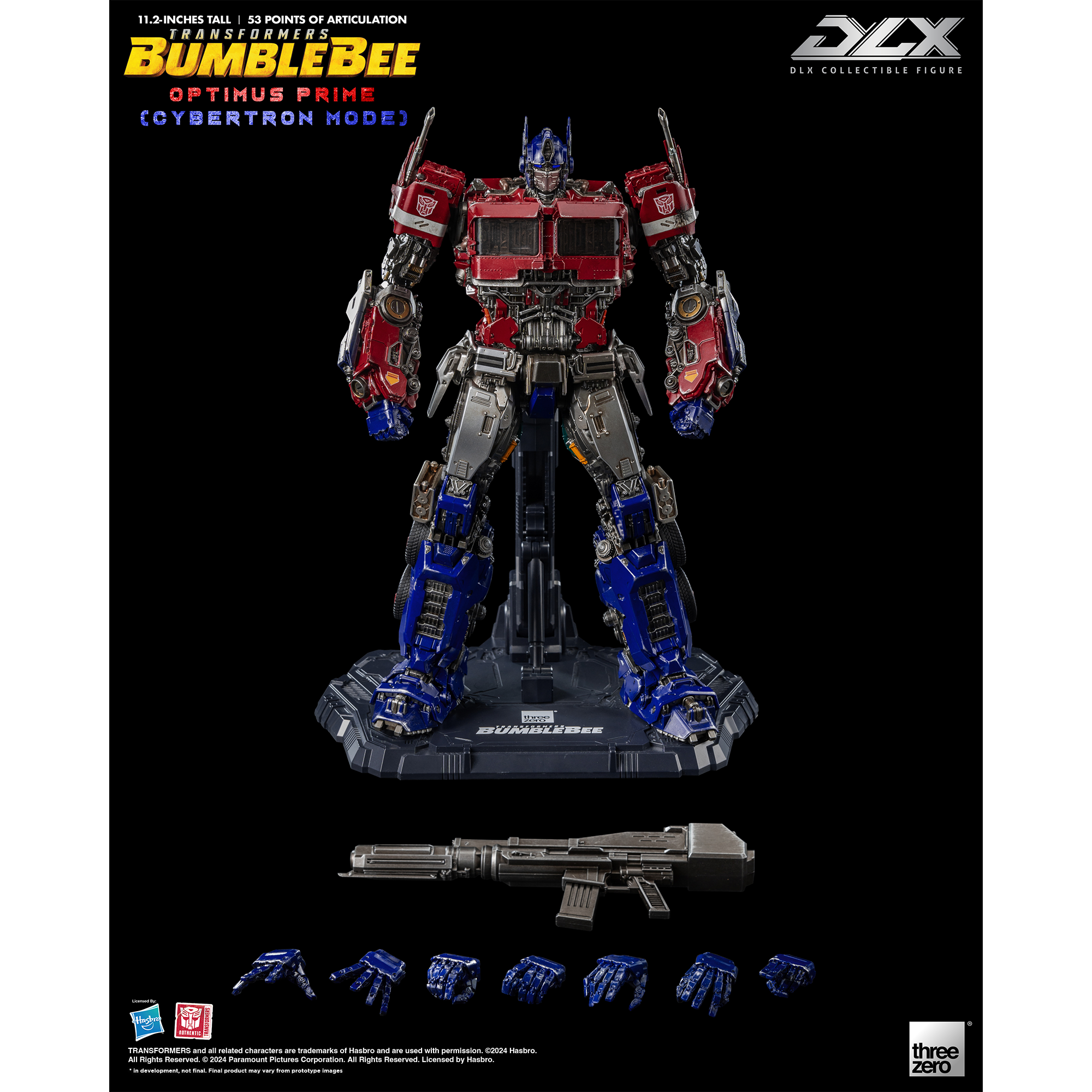 Transformers: Bumblebee - DLX Optimus Prime (Cybertron Mode)