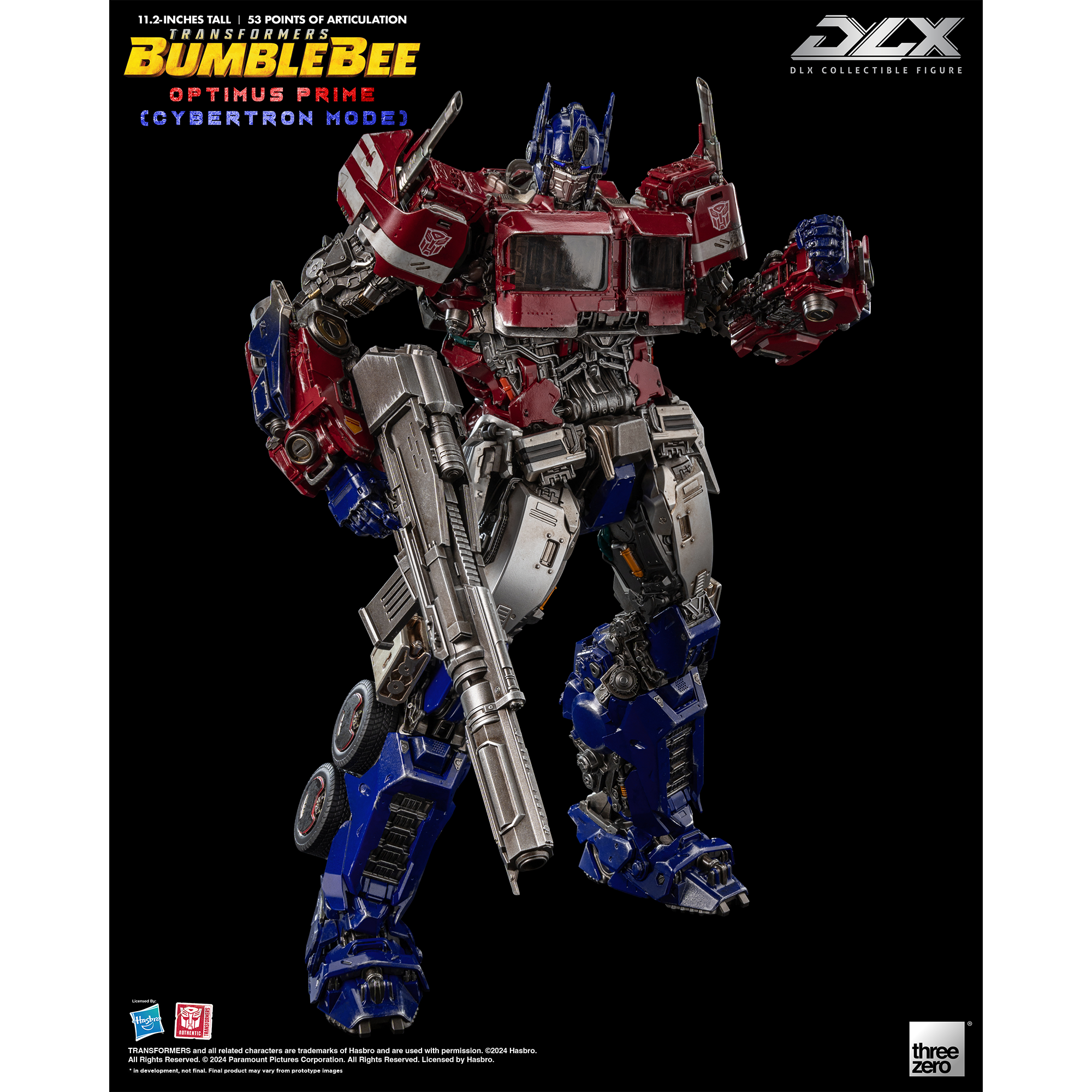 Transformers: Bumblebee - DLX Optimus Prime (Cybertron Mode)