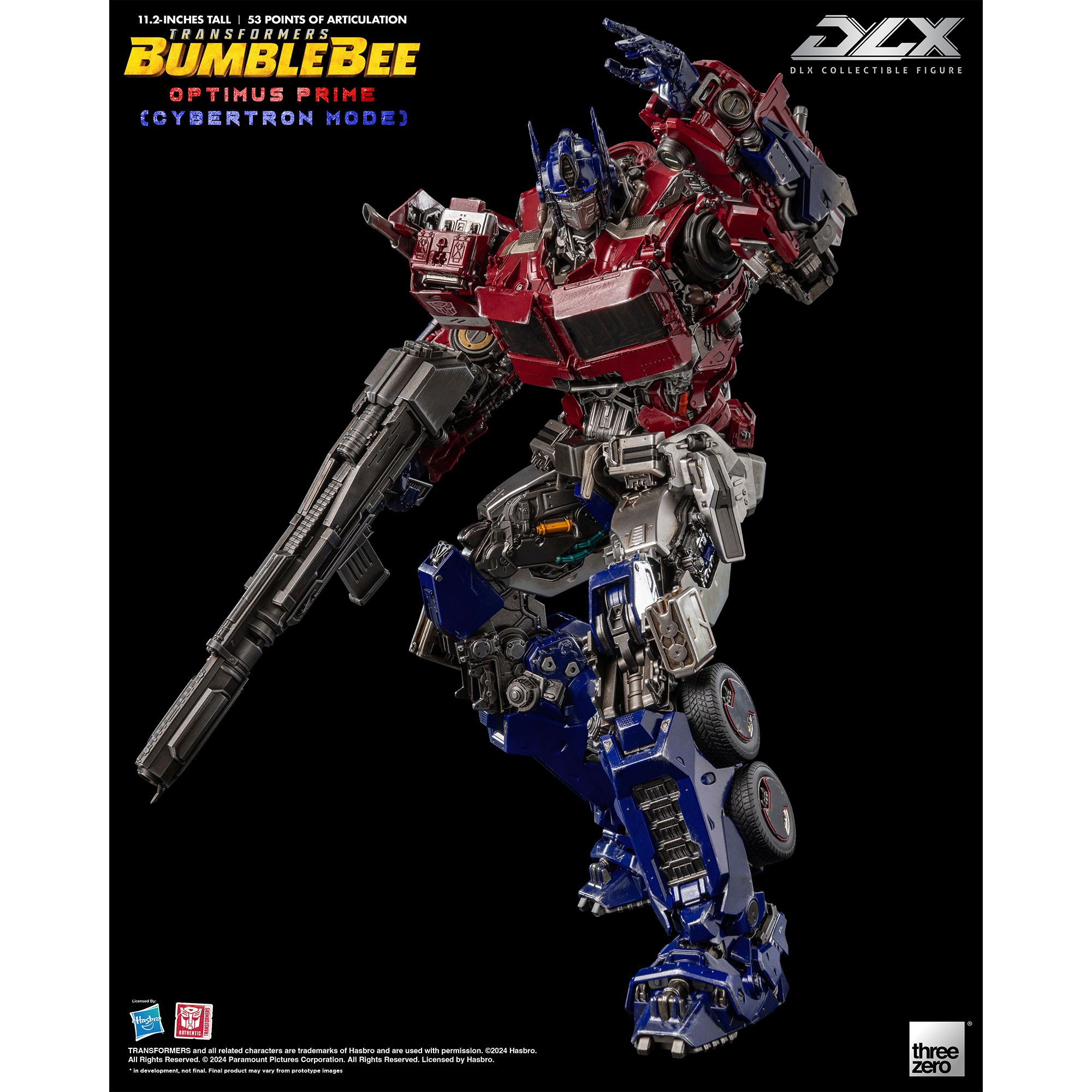 Transformers: Bumblebee - DLX Optimus Prime (Cybertron Mode)