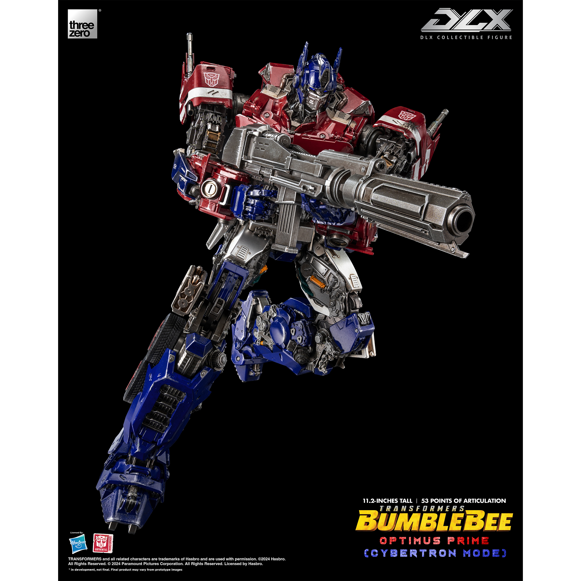 Transformers: Bumblebee - DLX Optimus Prime (Cybertron Mode)