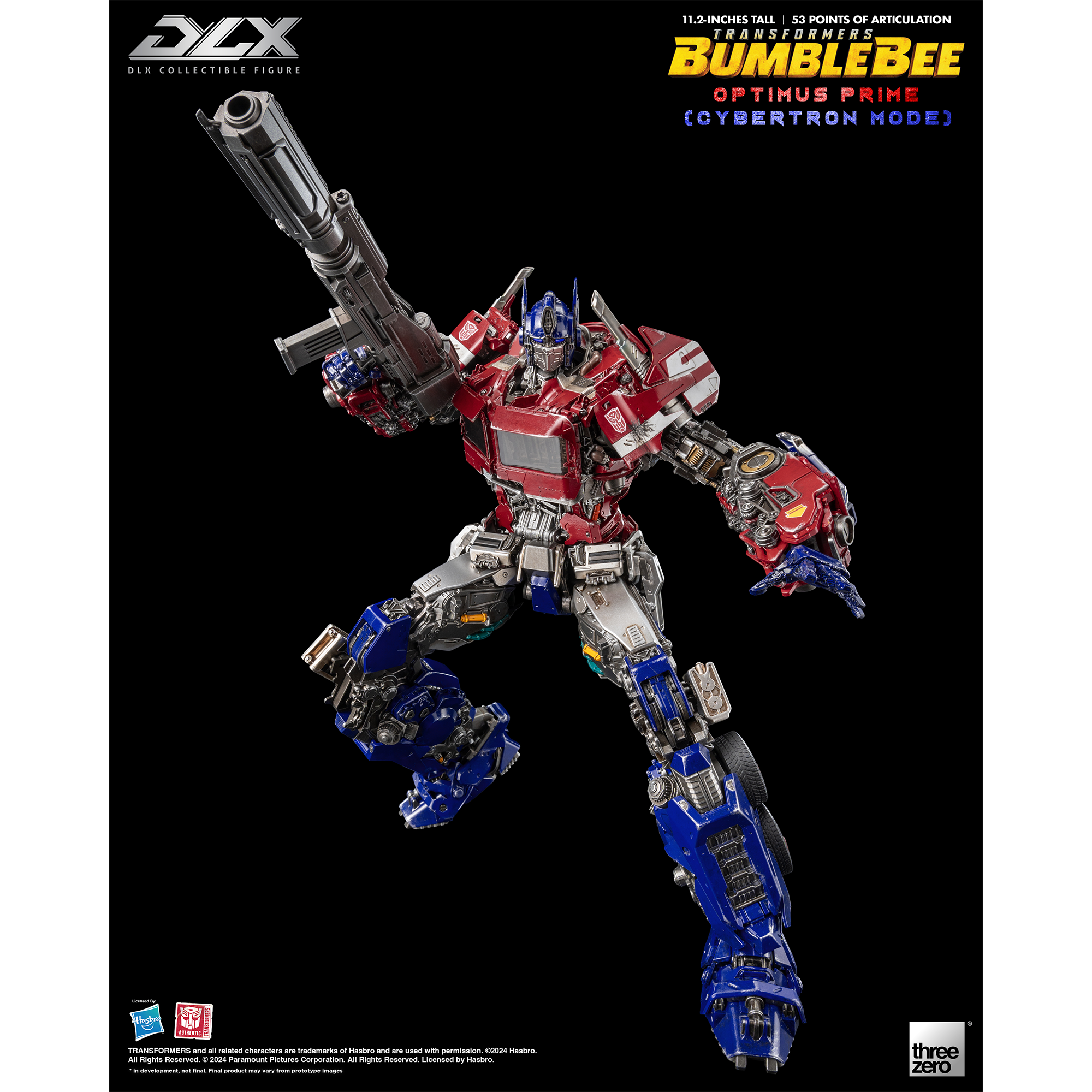 Transformers: Bumblebee - DLX Optimus Prime (Cybertron Mode)