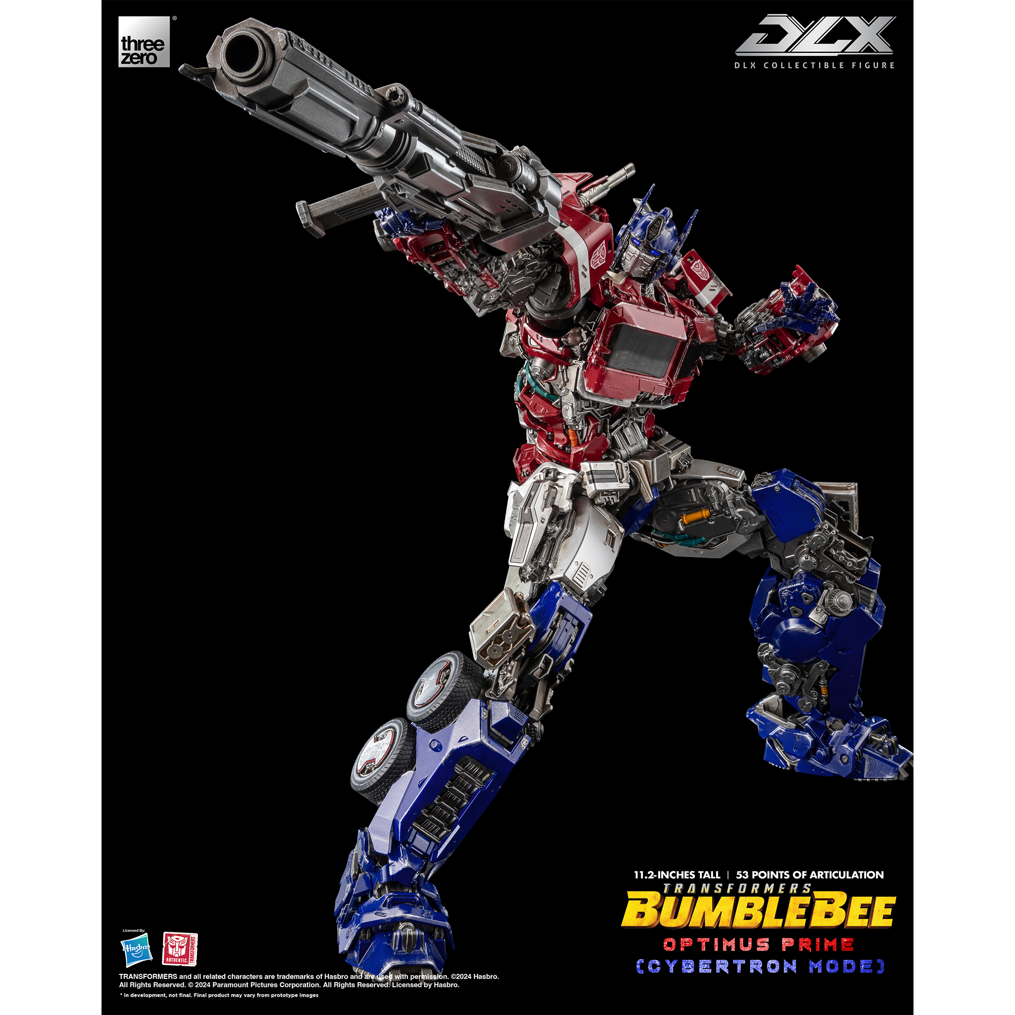 Transformers: Bumblebee - DLX Optimus Prime (Cybertron Mode)