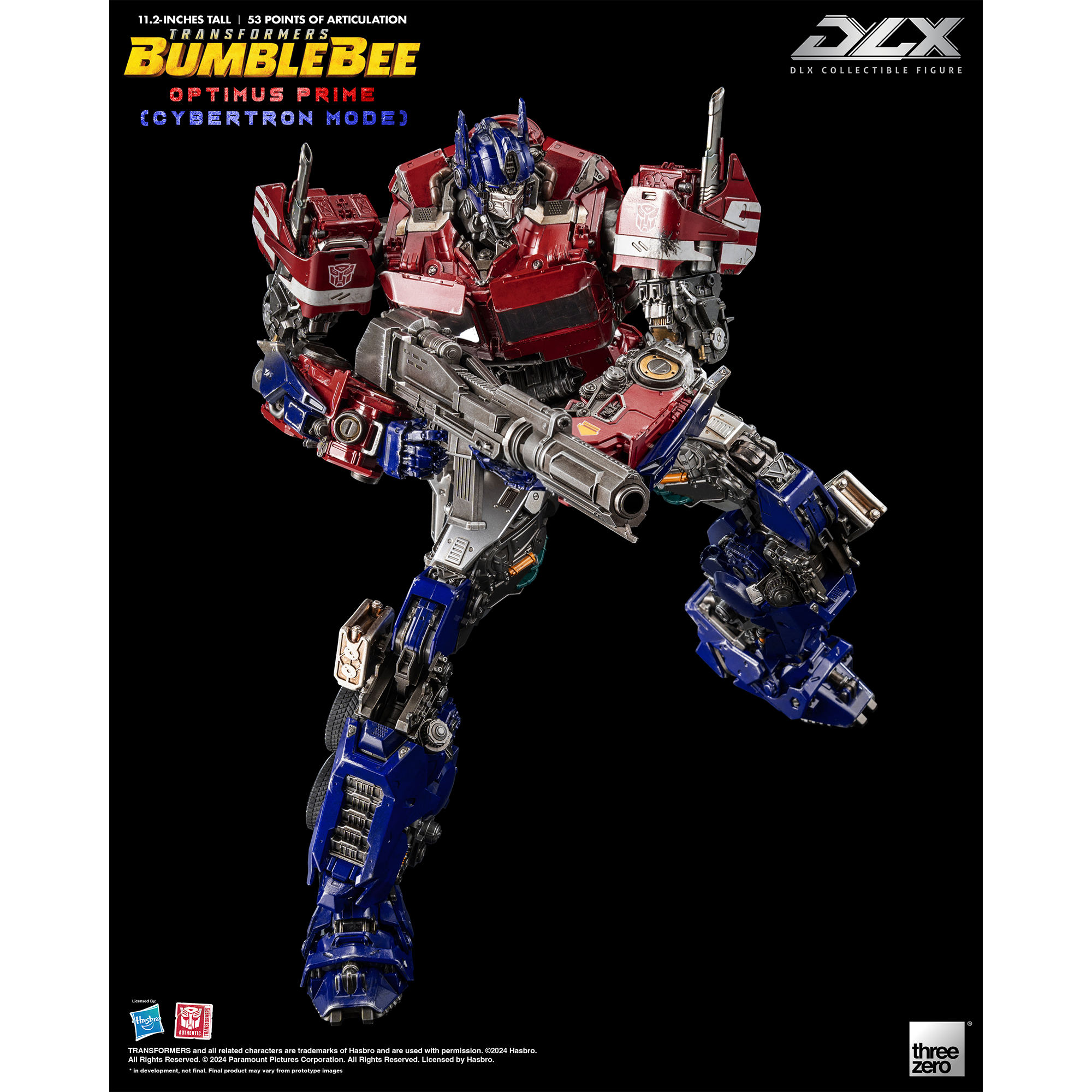 Transformers: Bumblebee - DLX Optimus Prime (Cybertron Mode)