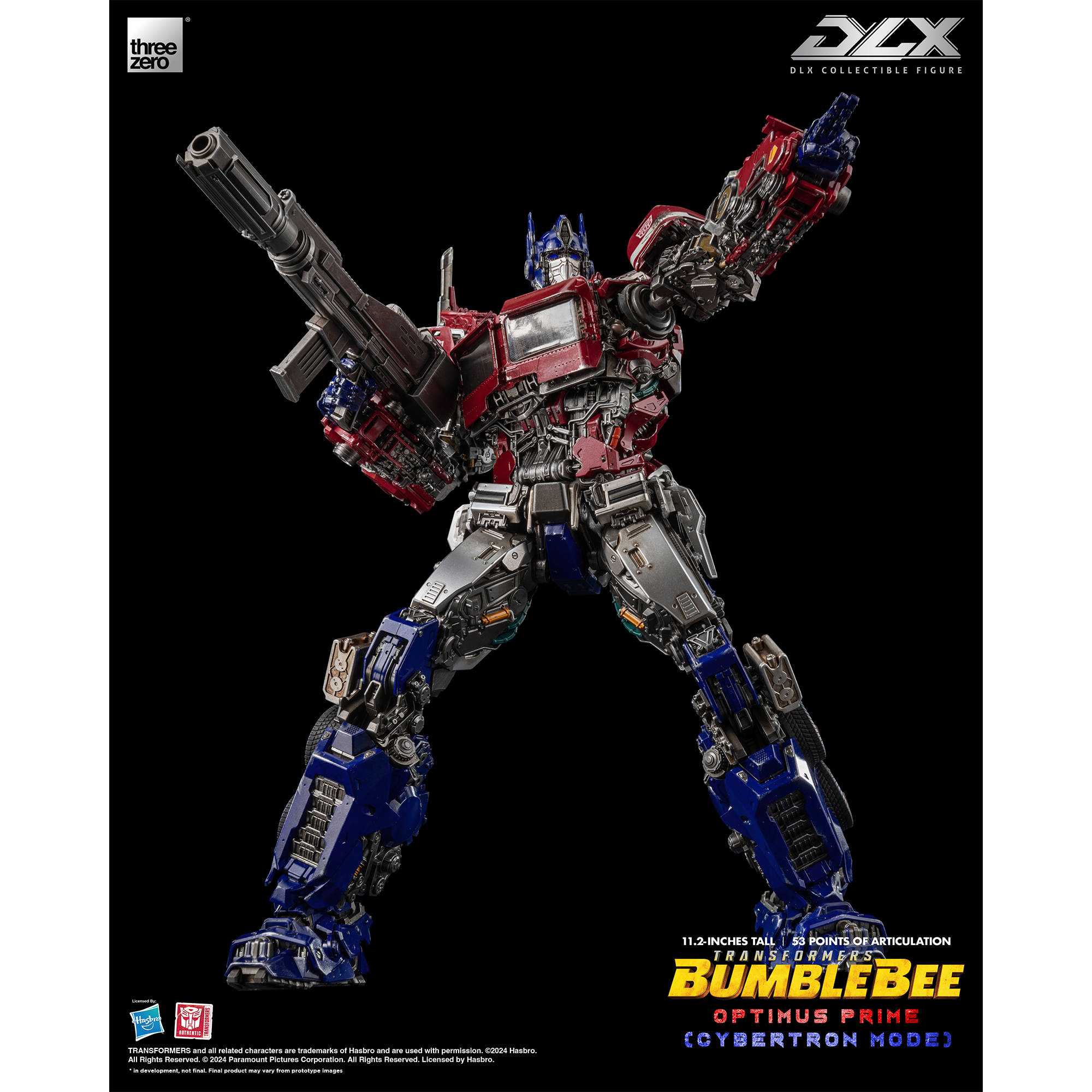 Transformers: Bumblebee - DLX Optimus Prime (Cybertron Mode)