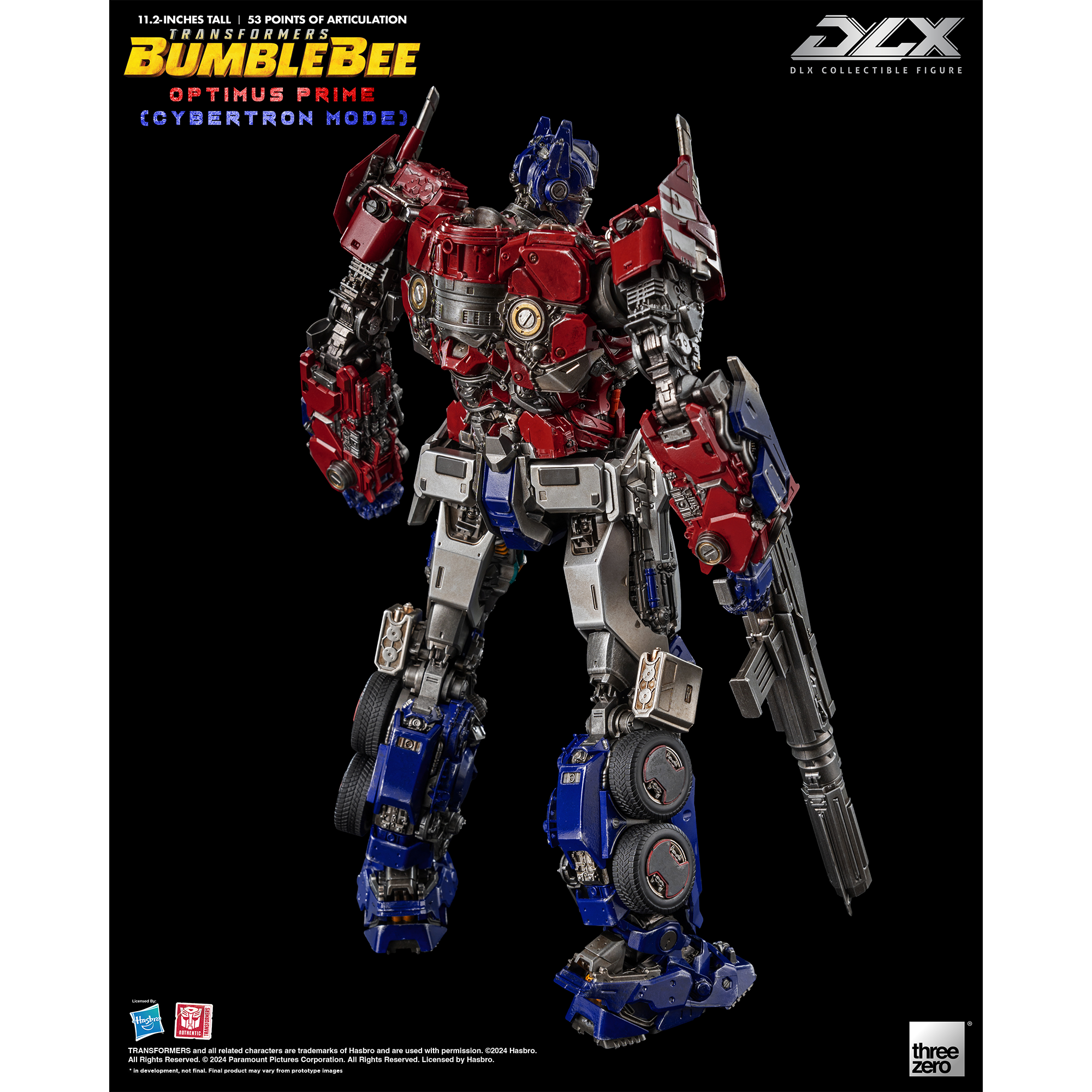Transformers: Bumblebee - DLX Optimus Prime (Cybertron Mode)
