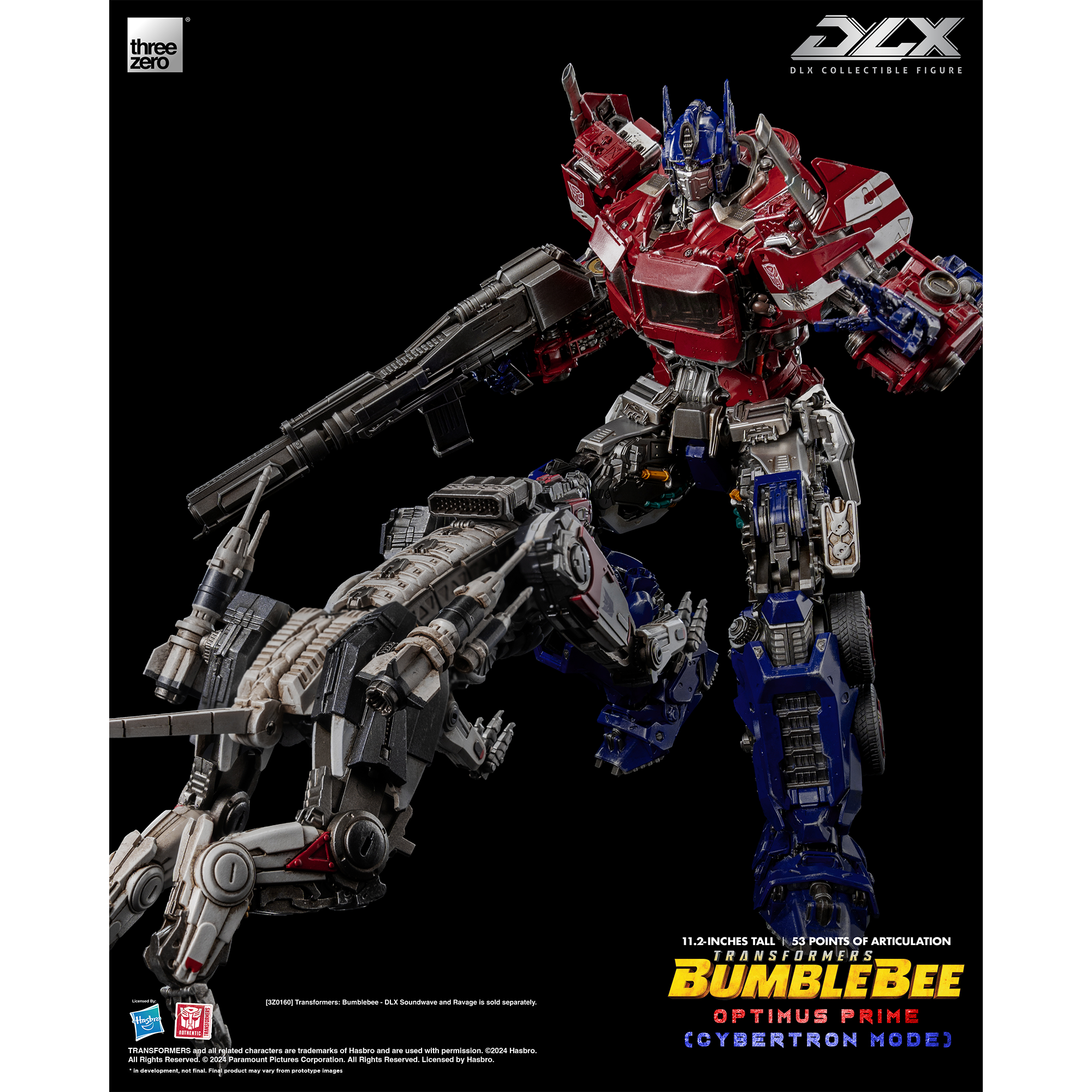 Transformers: Bumblebee - DLX Optimus Prime (Cybertron Mode)
