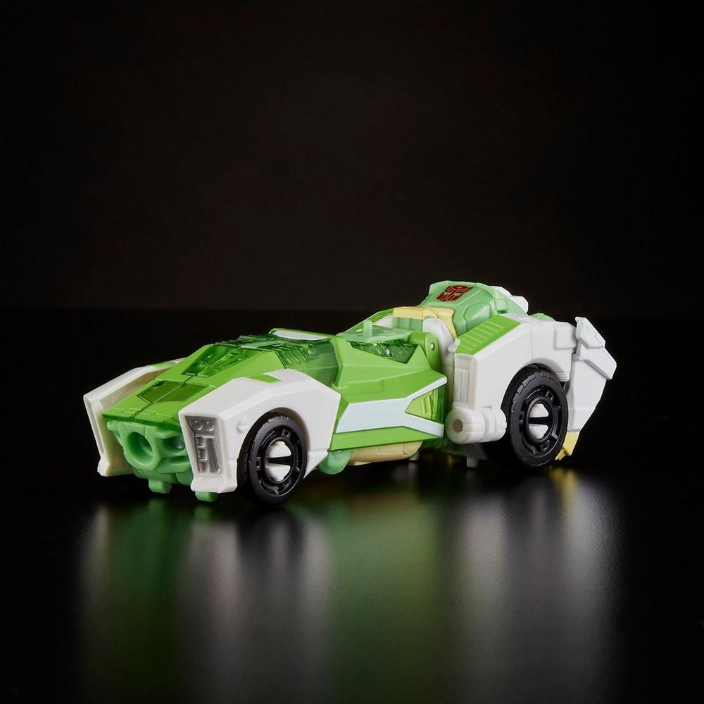 Transformers Generations War for Cybertron: Siege Deluxe Class Autobot Greenlight with Dazzlestrike