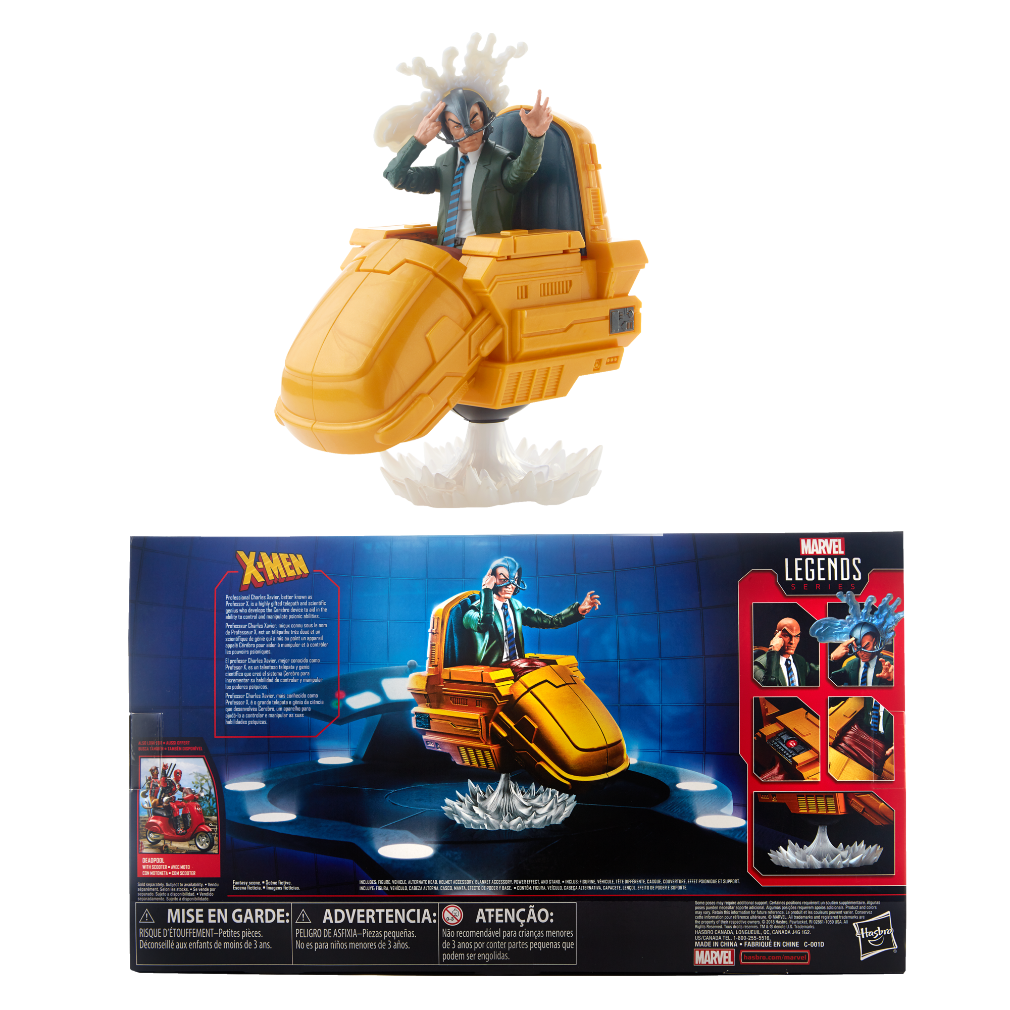 Marvel Legends Series 6-inch Professor X with Hover Chair