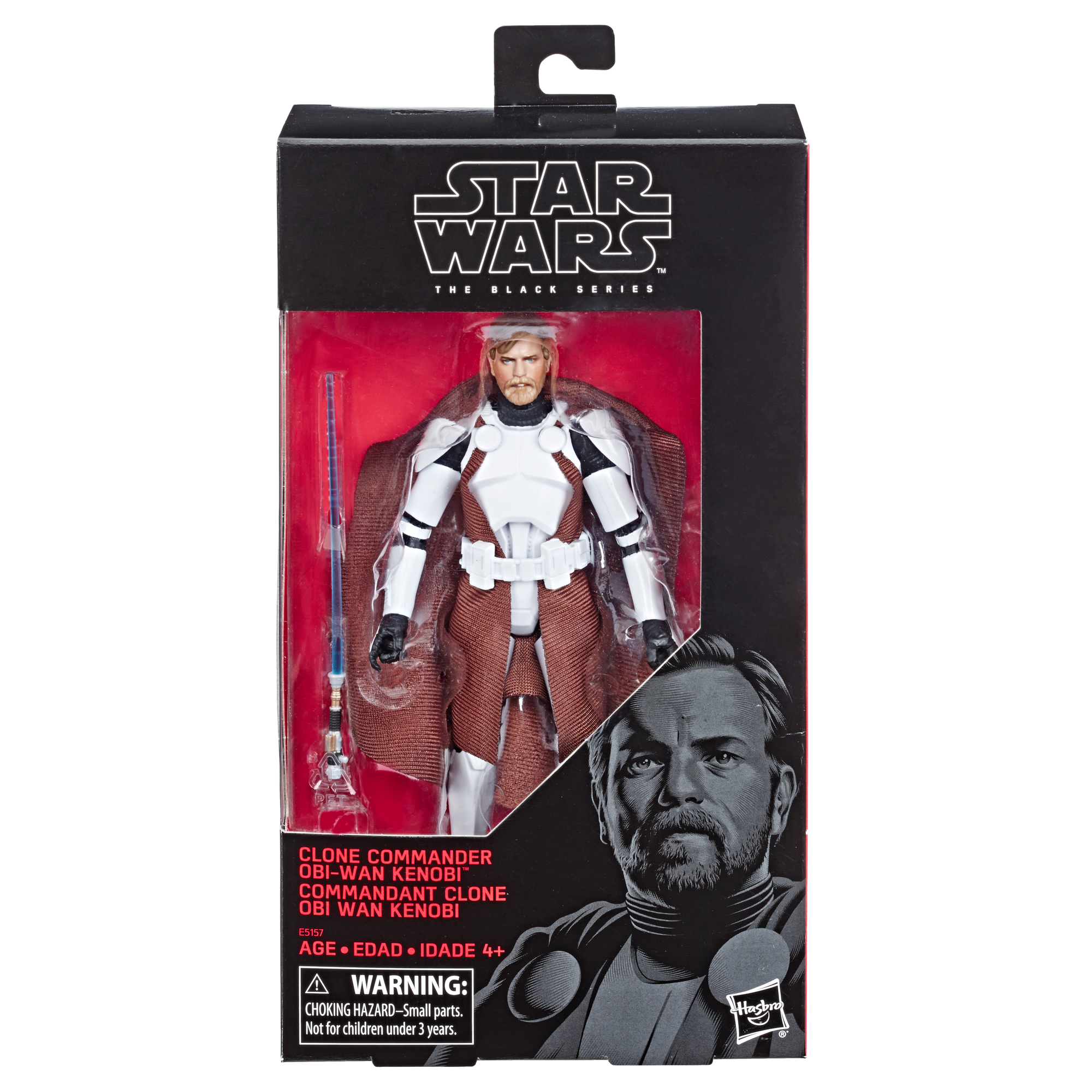 STAR WARS The Black Series 6-inch Clone Commander Obi-Wan Kenobi Exclusive Figure