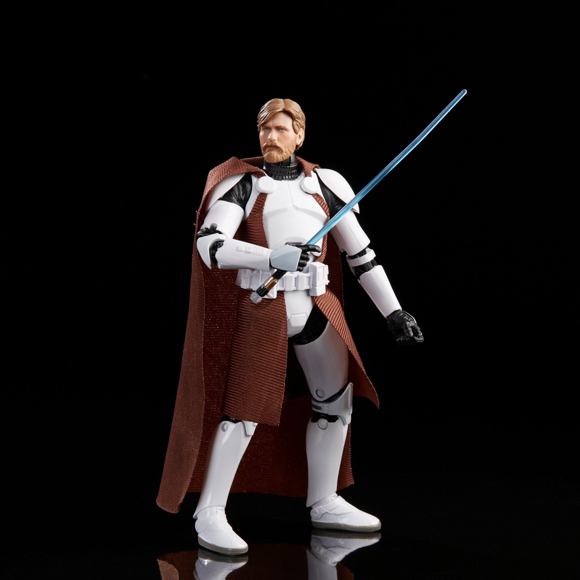 STAR WARS The Black Series 6-inch Clone Commander Obi-Wan Kenobi Exclusive Figure