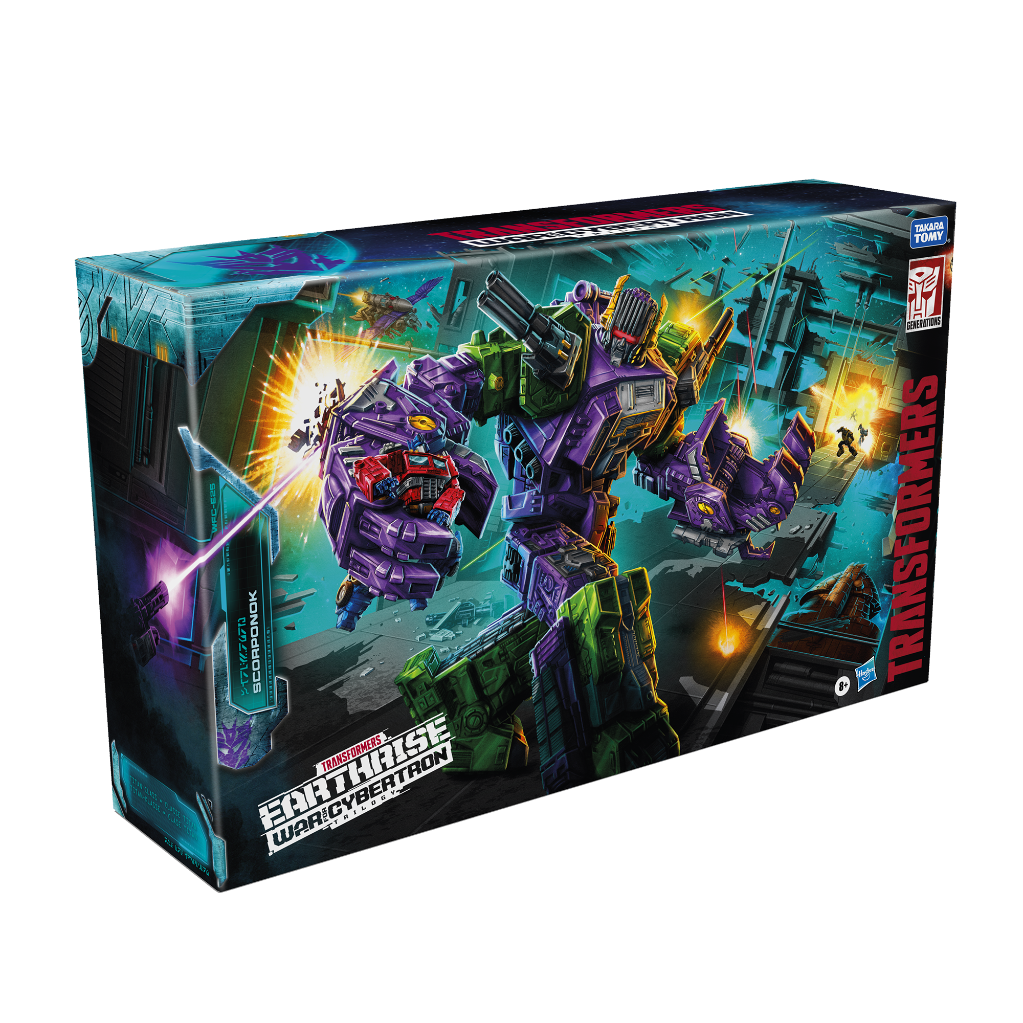 Transformers Generations War for Cybertron Earthrise Titan WFC-E25 Scorponok