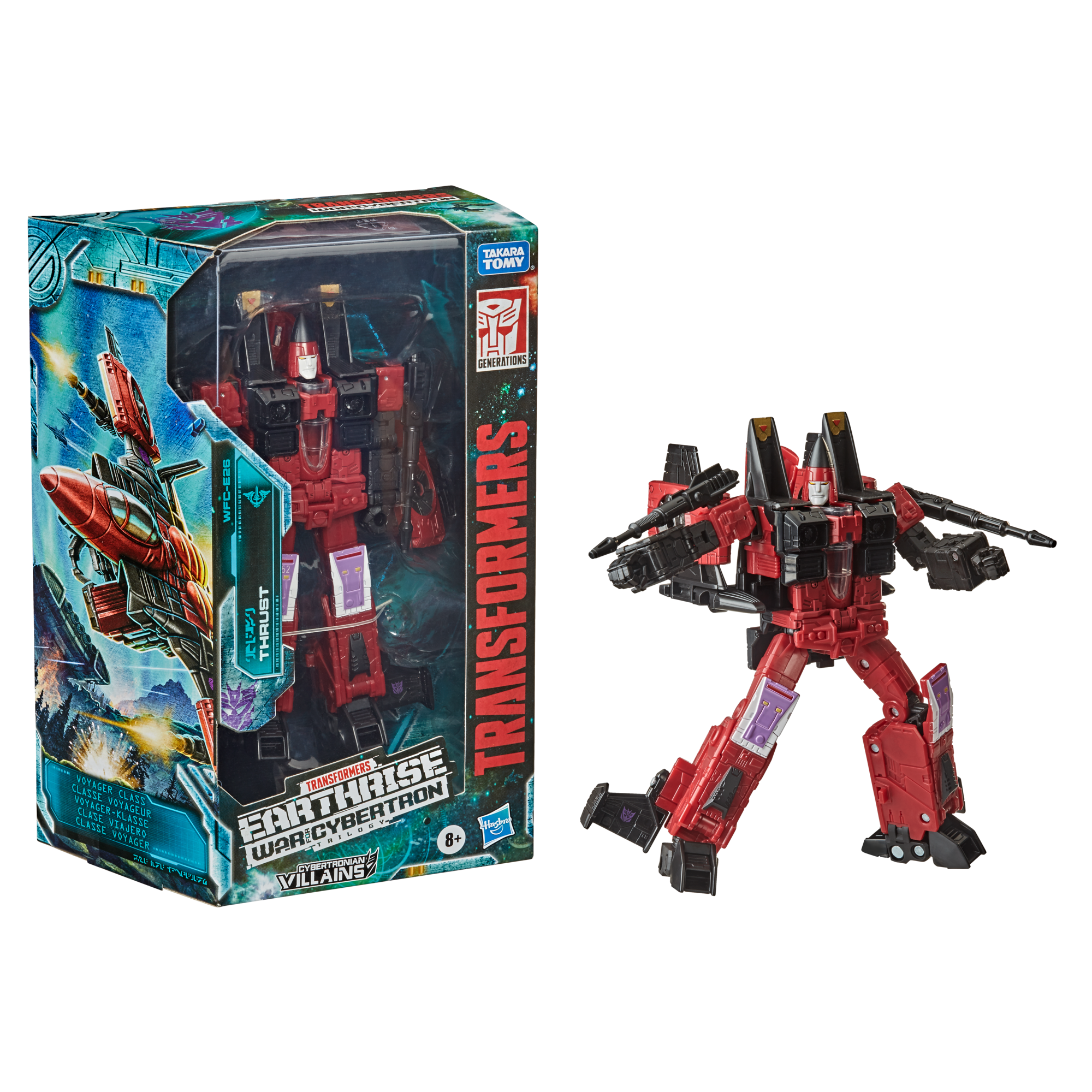 Transformers Generations War for Cybertron: Earthrise Voyager Class WFC-E26 Thrust