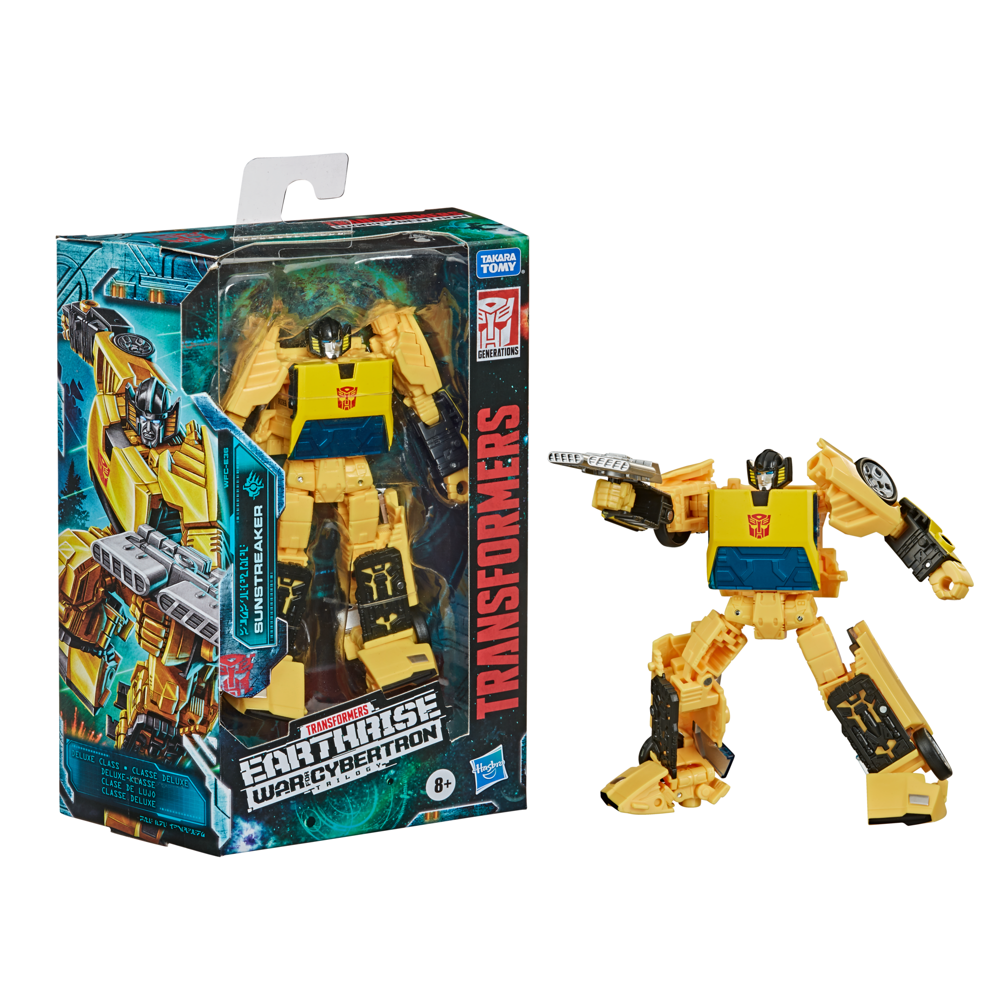 Transformers Generations War for Cybertron: Earthrise Deluxe Class WFC-E36 Sunstreaker