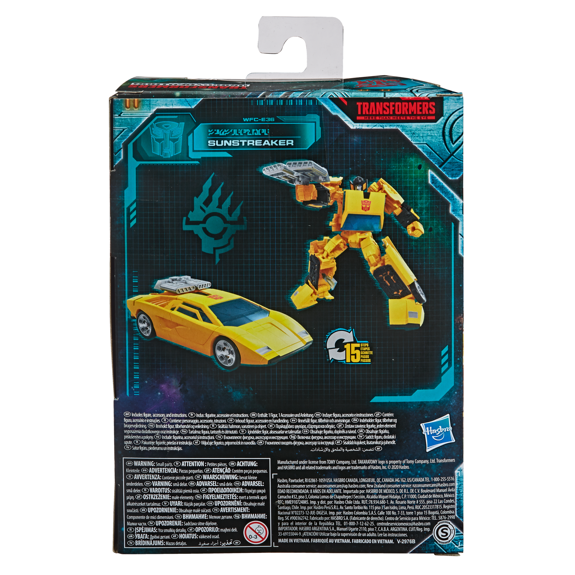 Transformers Generations War for Cybertron: Earthrise Deluxe Class WFC-E36 Sunstreaker