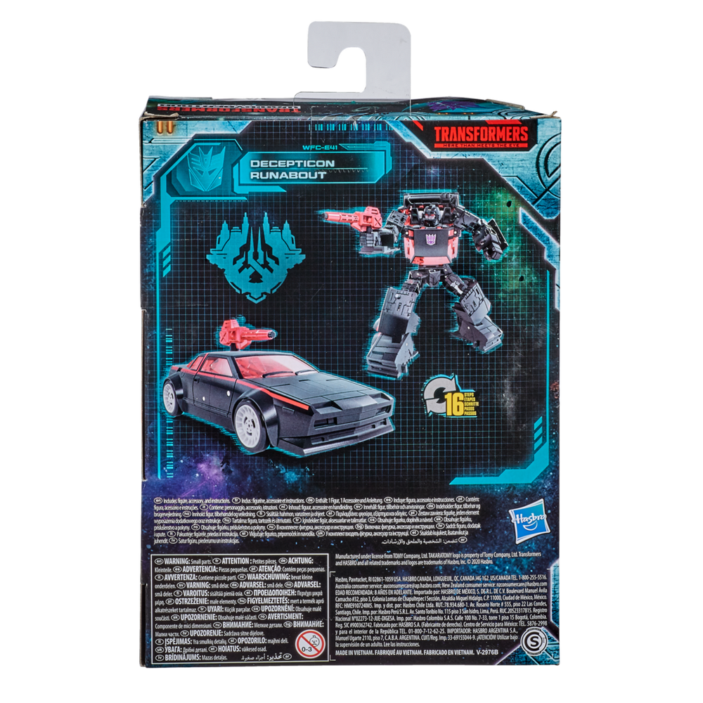 Transformers Generations War for Cybertron Deluxe WFC-E41 Decepticon Runabout