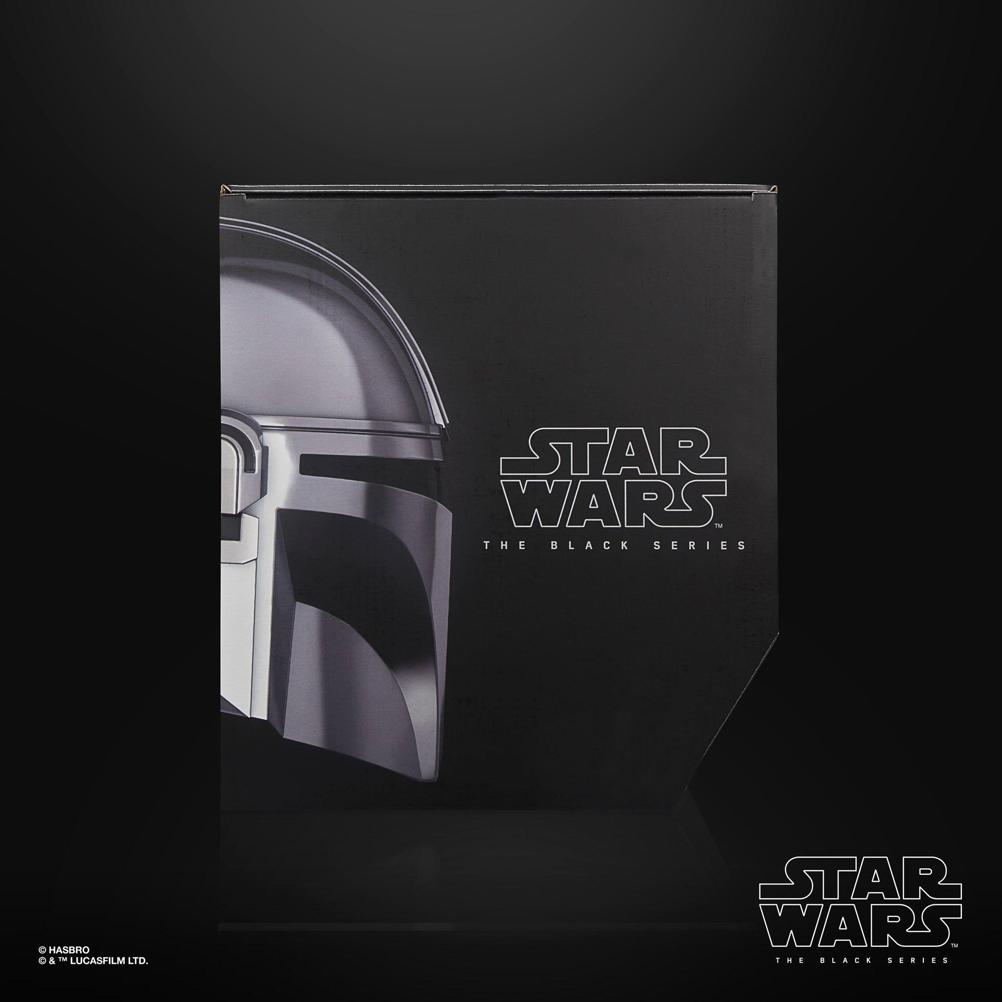 STAR WARS The Black Series The Mandalorian Premium Electronic Helmet Roleplay Collectible