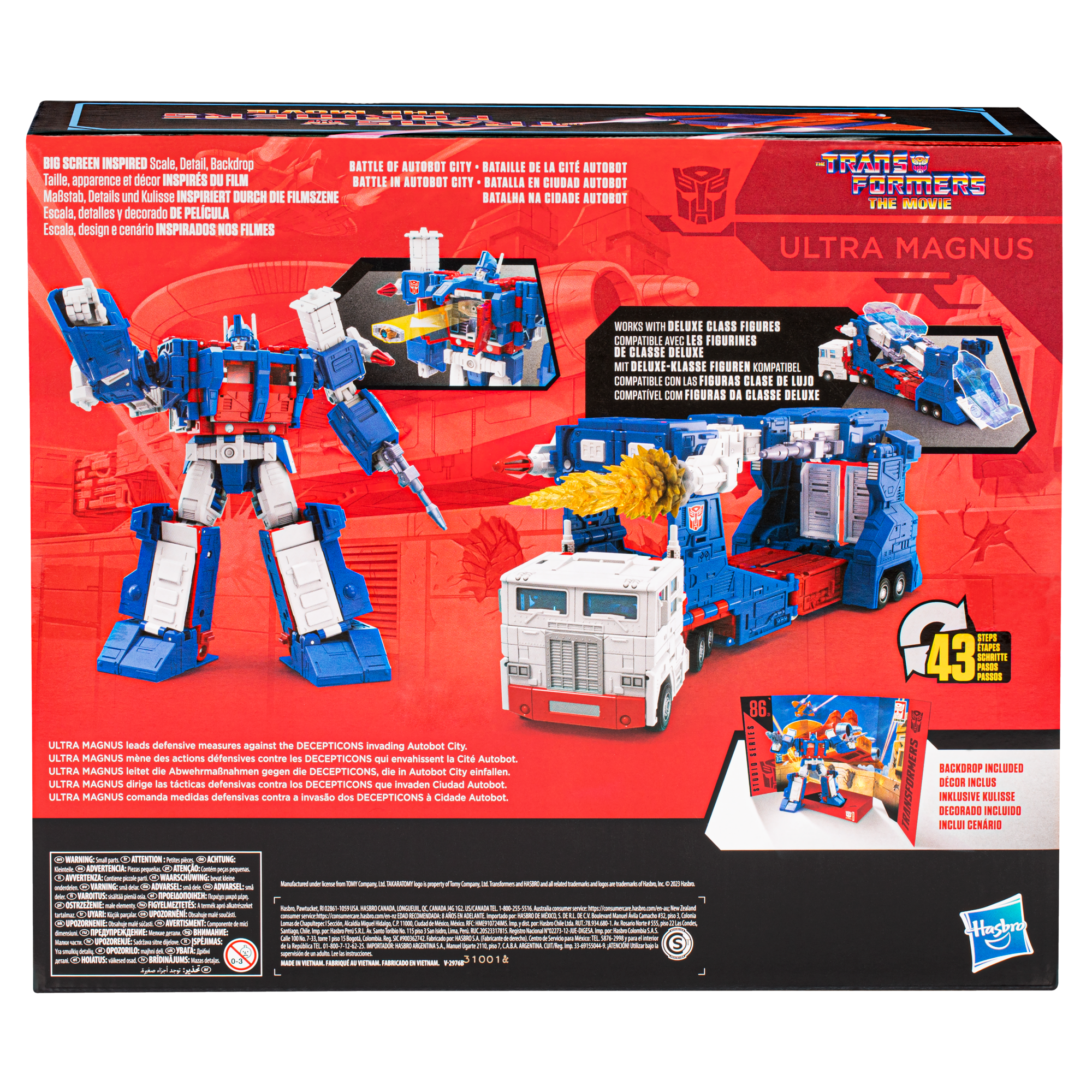 Transformers Studio Series Commander The Transformers: The Movie 86-21 Ultra Magnus
