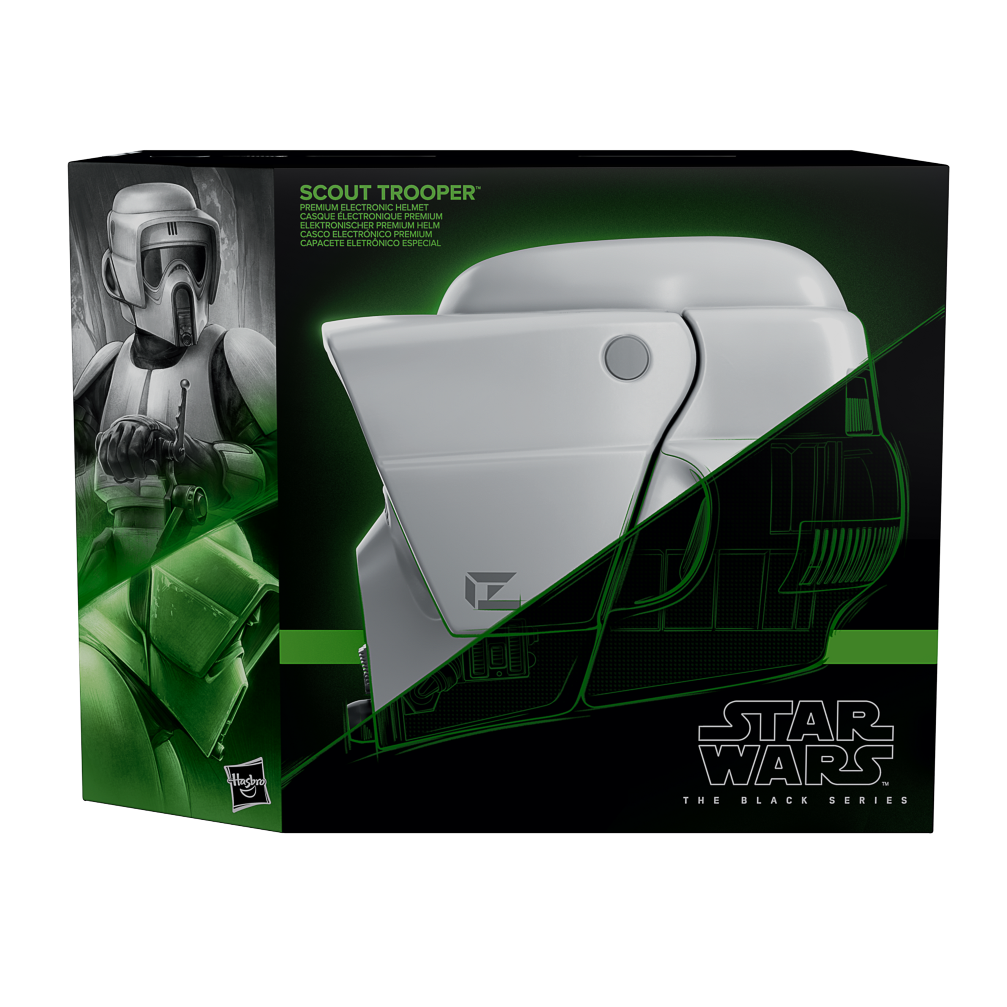 STAR WARS The Black Series Scout Trooper Premium Helmet
