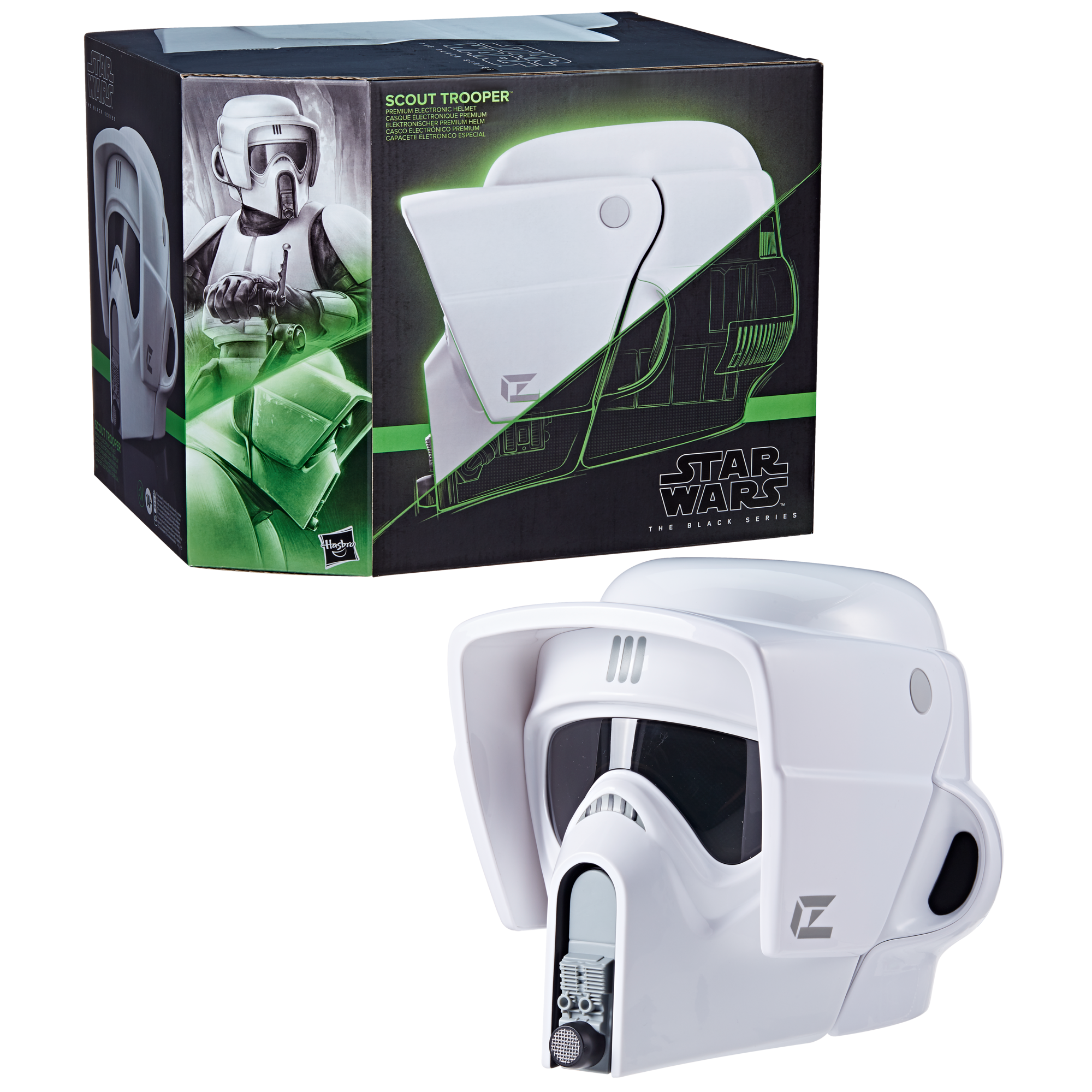 STAR WARS The Black Series Scout Trooper Premium Helmet