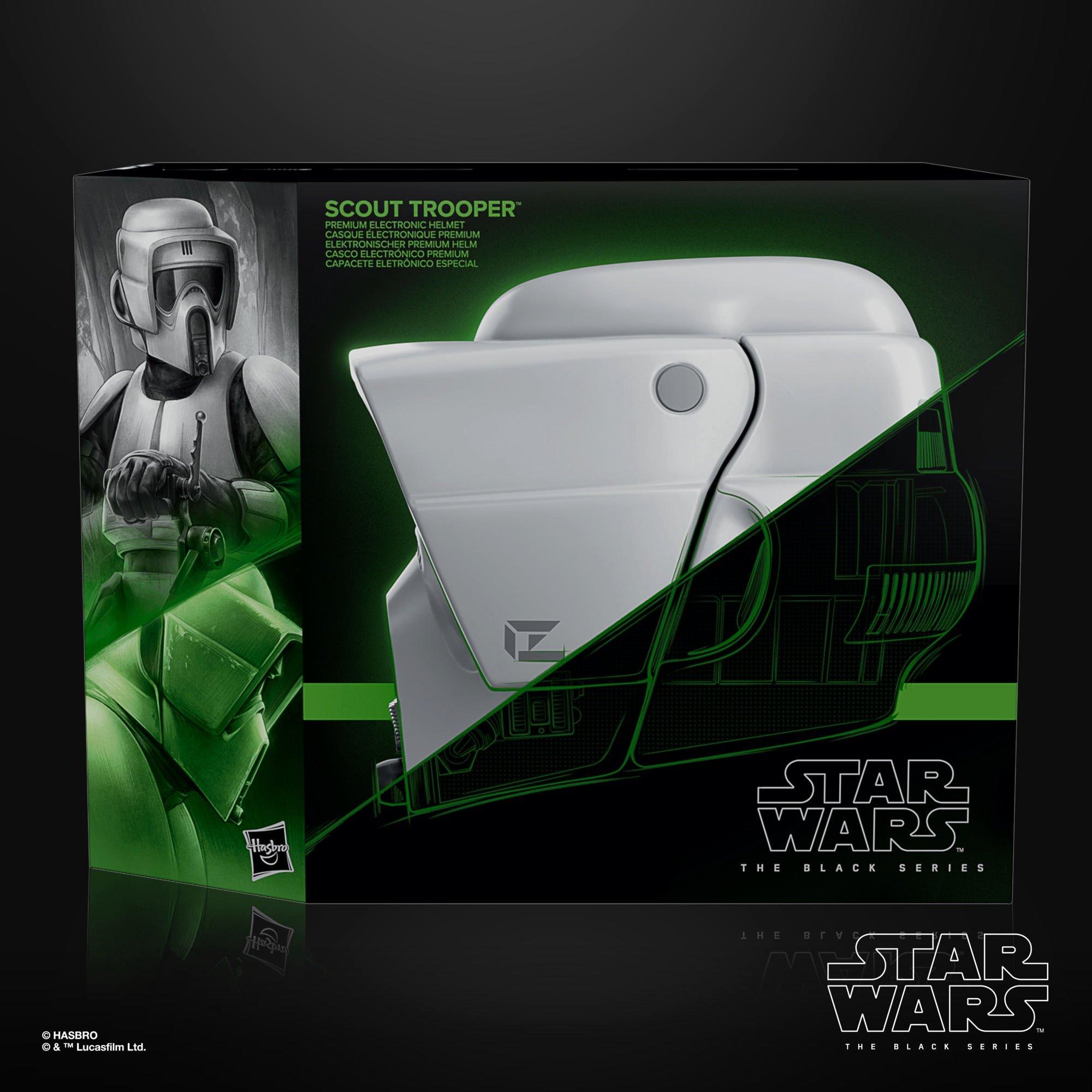 STAR WARS The Black Series Scout Trooper Premium Helmet
