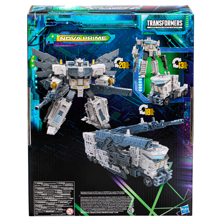 Transformers Legacy Evolution Leader Class Nova Prime