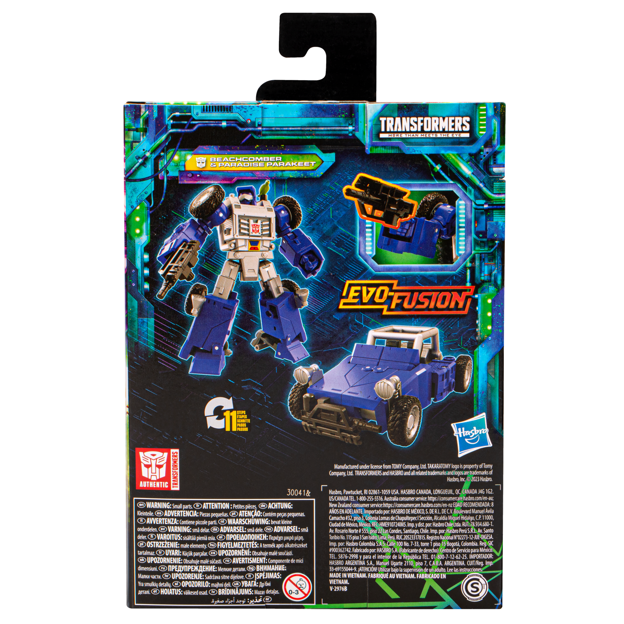 Transformers Legacy Evolution Beachcomber & Paradise Parakeet