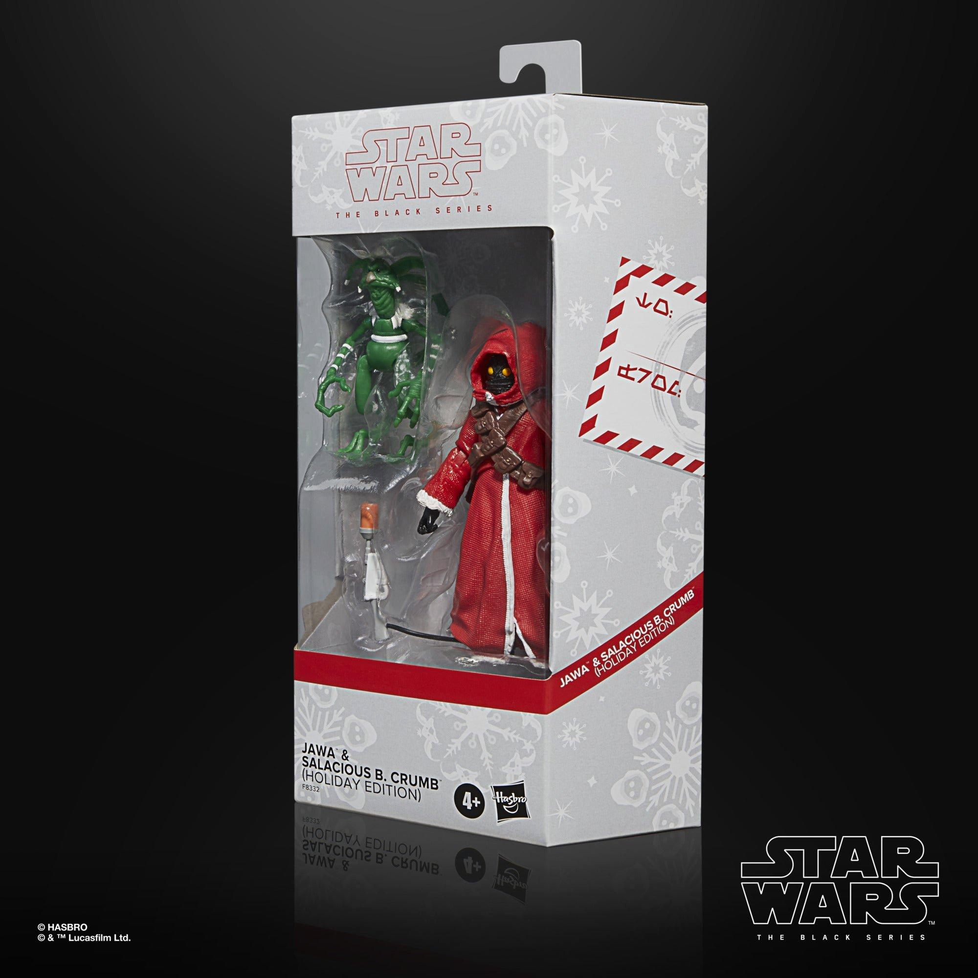 STAR WARS The Black Series Jawa & Salacious B. Crumb (Holiday Edition)