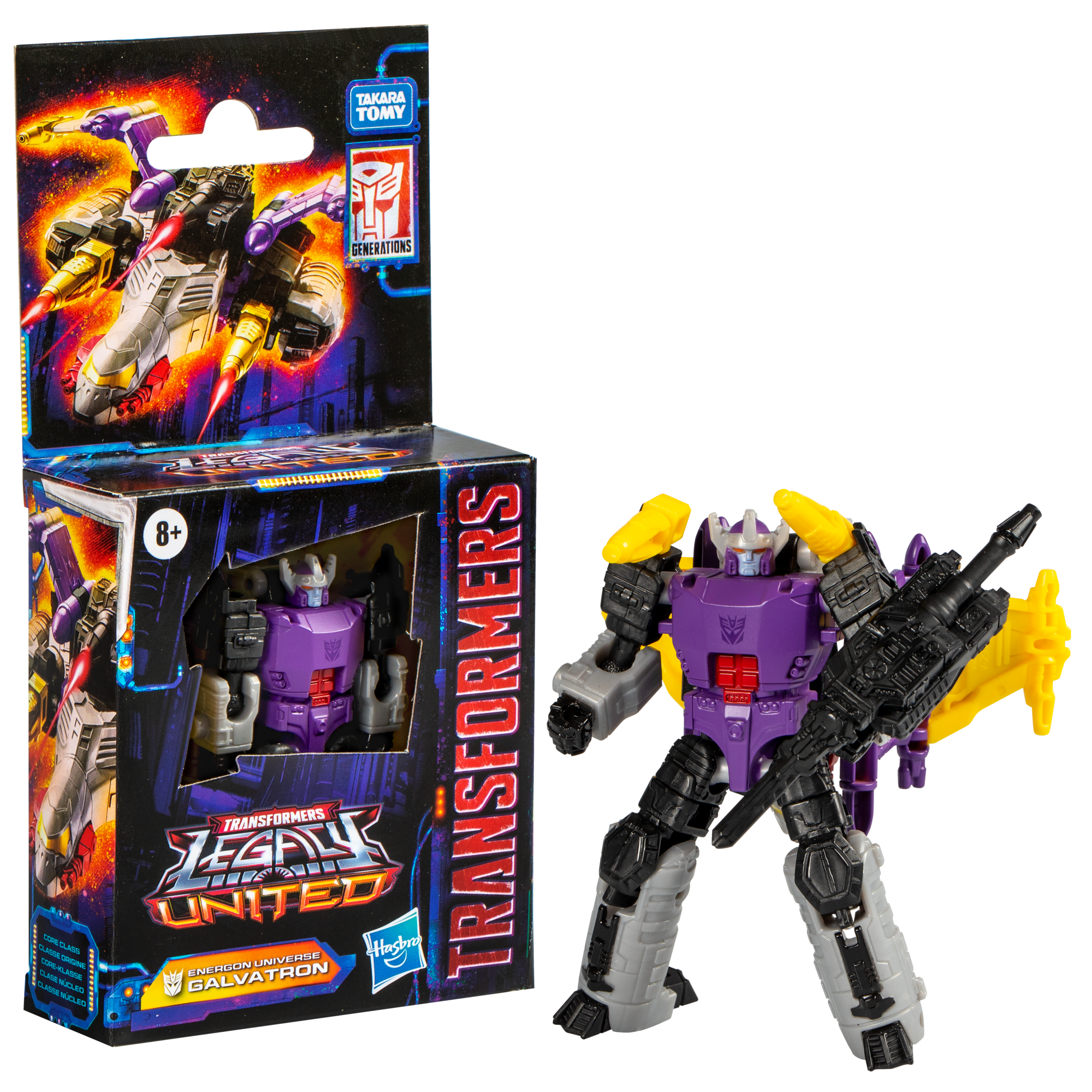 Transformers Legacy United Core Class Energon Universe Galvatron