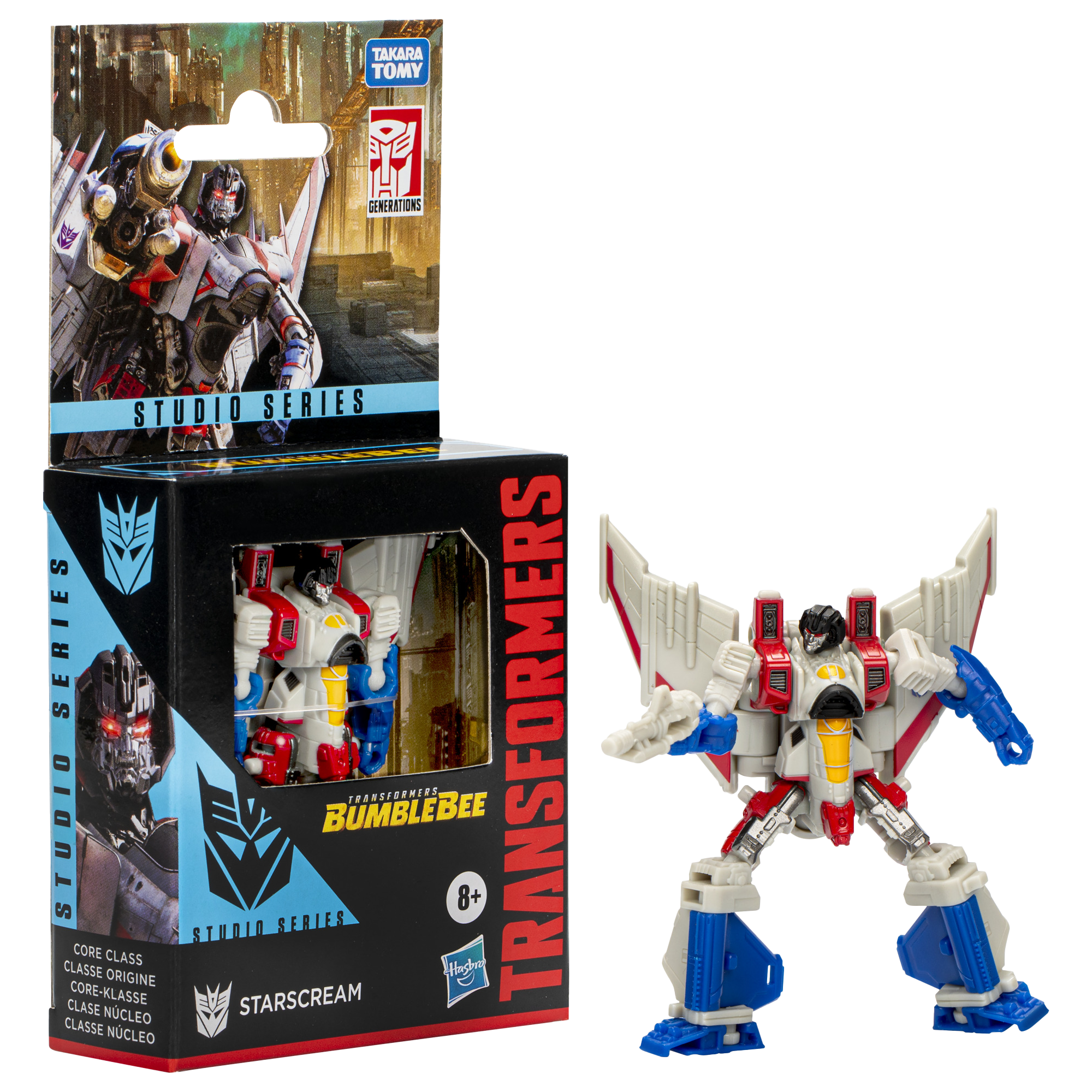 Transformers Studio Series Core Transformers: Bumblebee Starscream