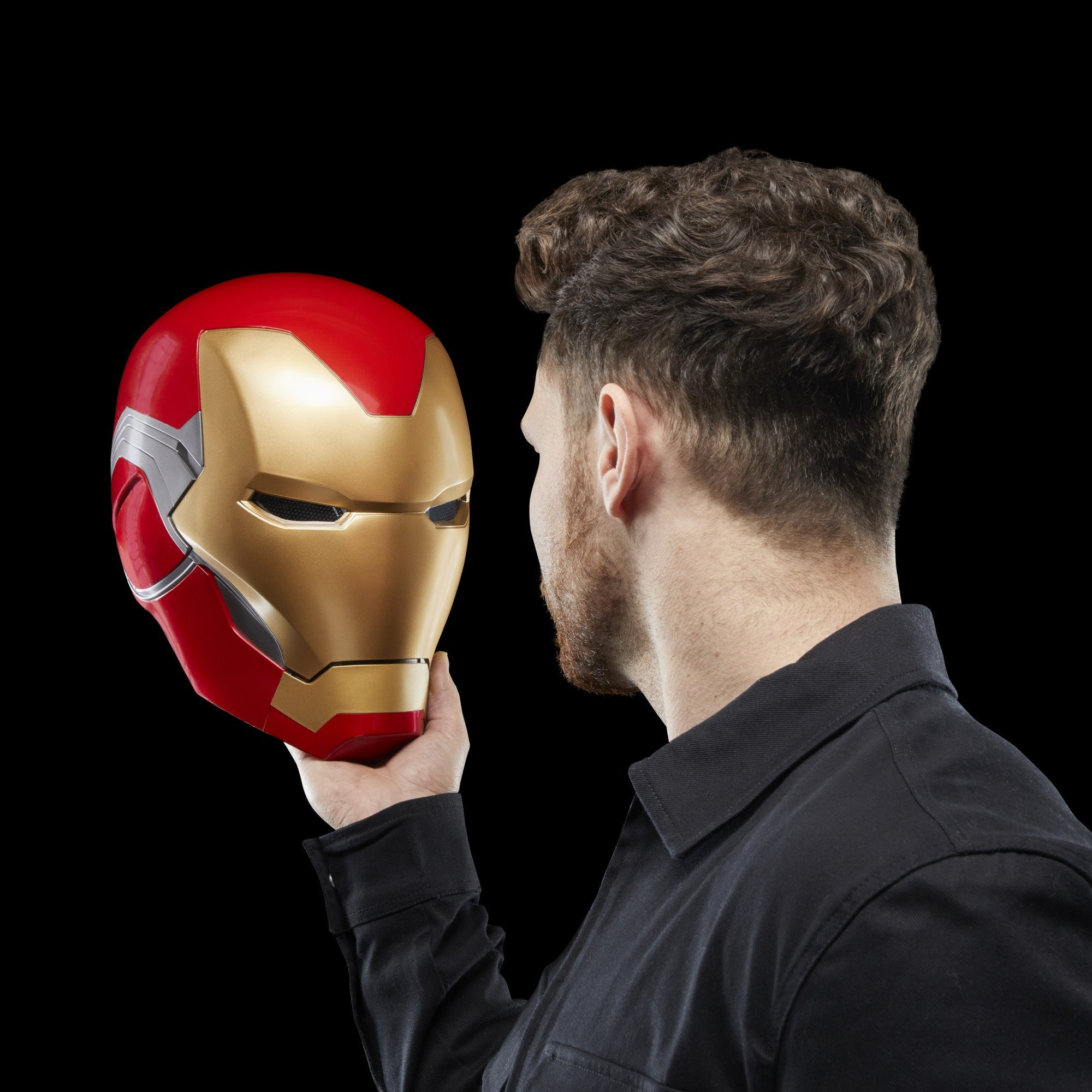 Marvel Legends Series Iron Man Mark 85 Premium Electronic Helmet