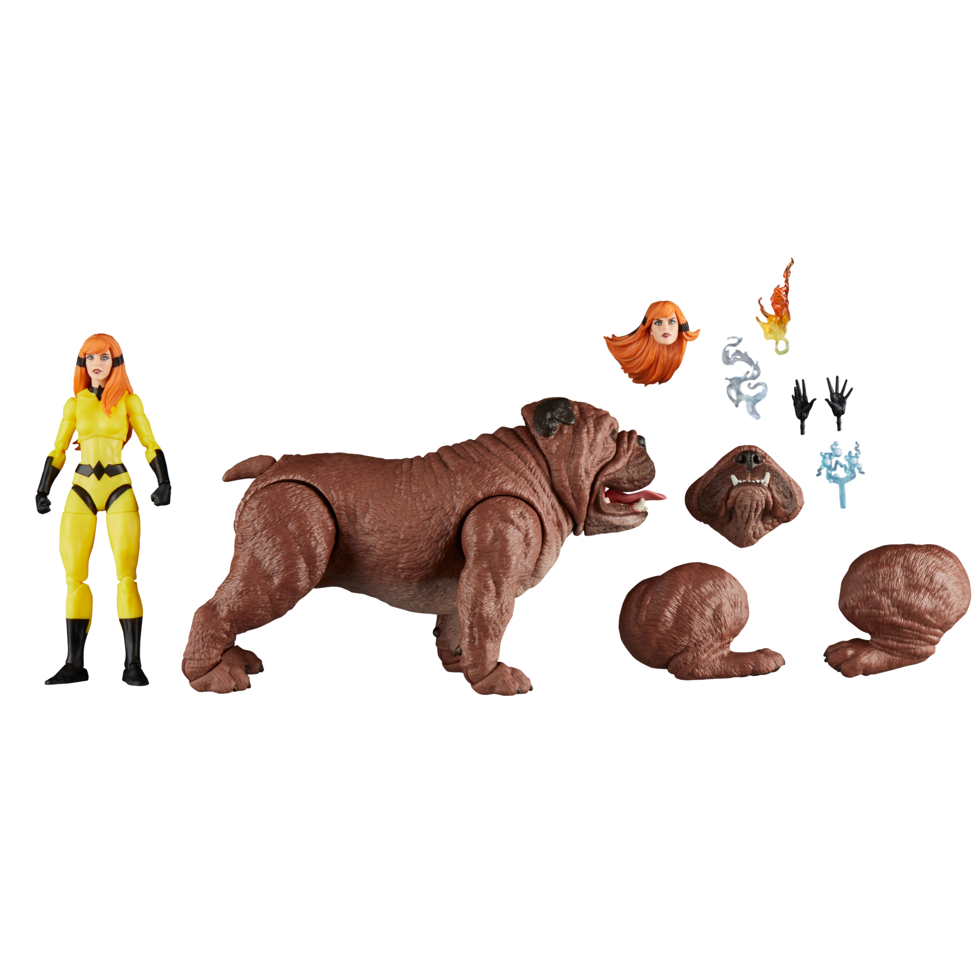 Marvel Legends Series Marvel's Crystal and Lockjaw