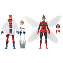 Marvel Legends Series Hank Pym (Giant-Man) & Janet Van Dyne (Wasp) Figures