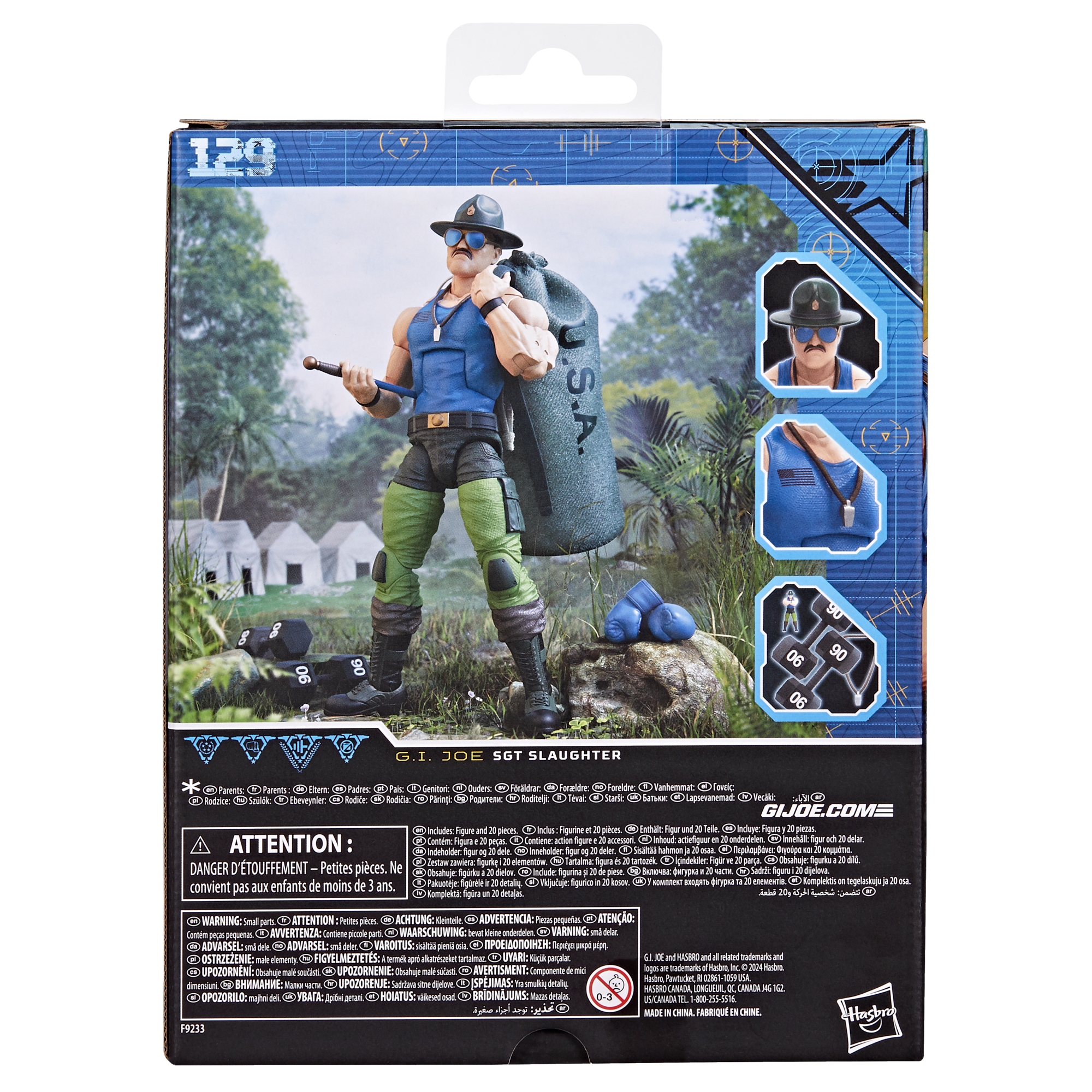 G.I. Joe Classified Series #129, Mad Marauders Sgt Slaughter